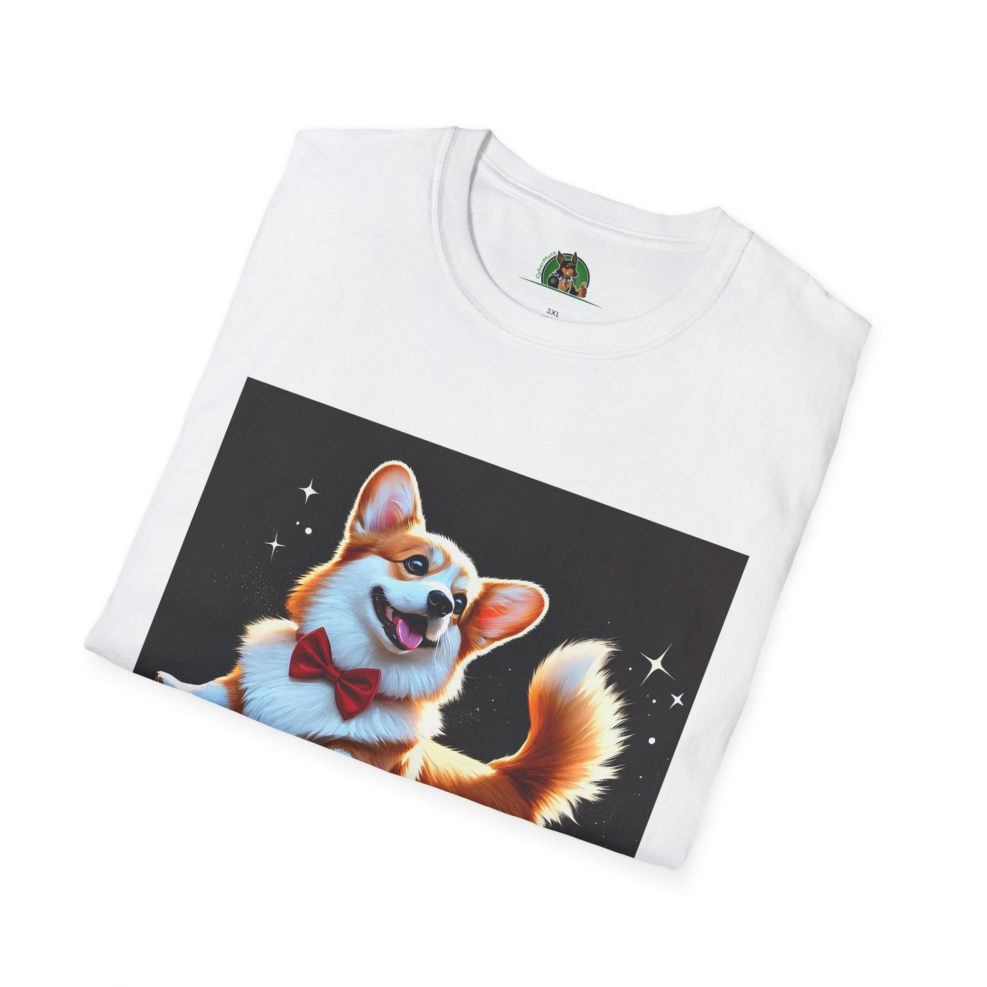 Dancing Pembroke Welsh Corgi T-Shirt T-Shirt Printify