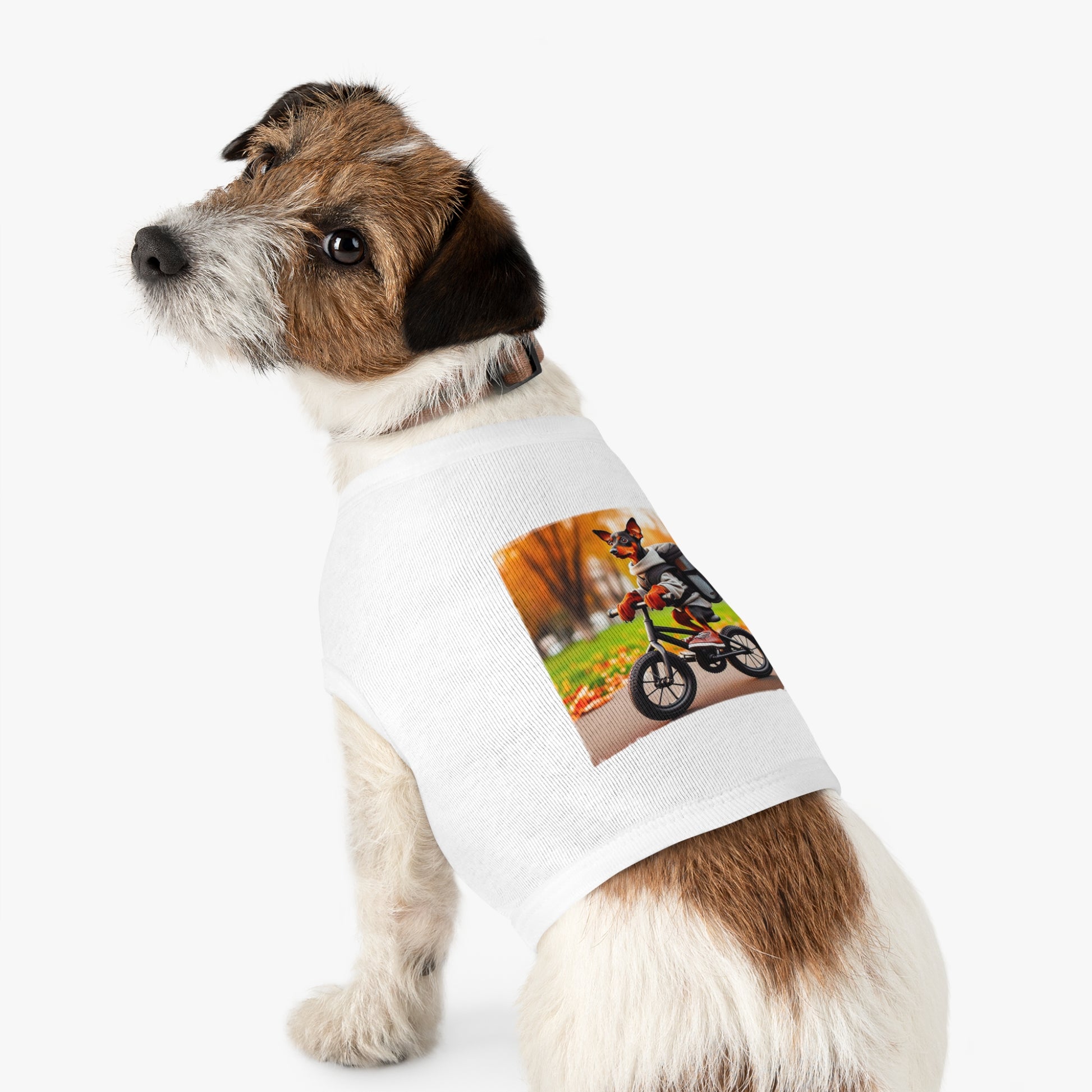 Min Pin Tank Top college student Pets Printify