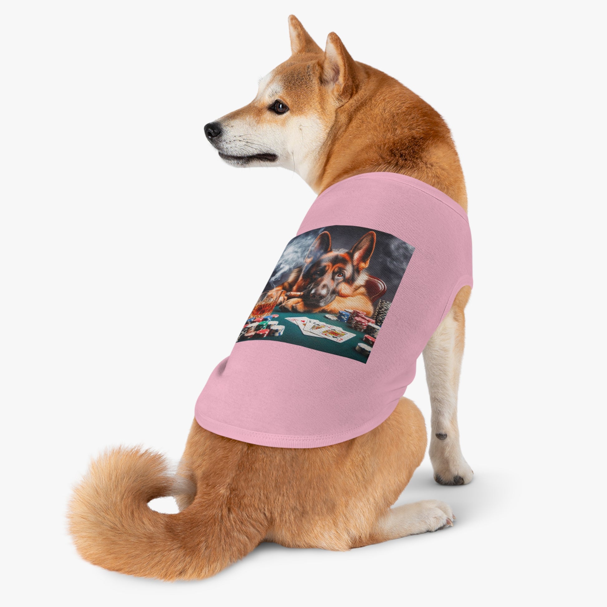 Pet Tank Top German Shepherd Pets Printify   