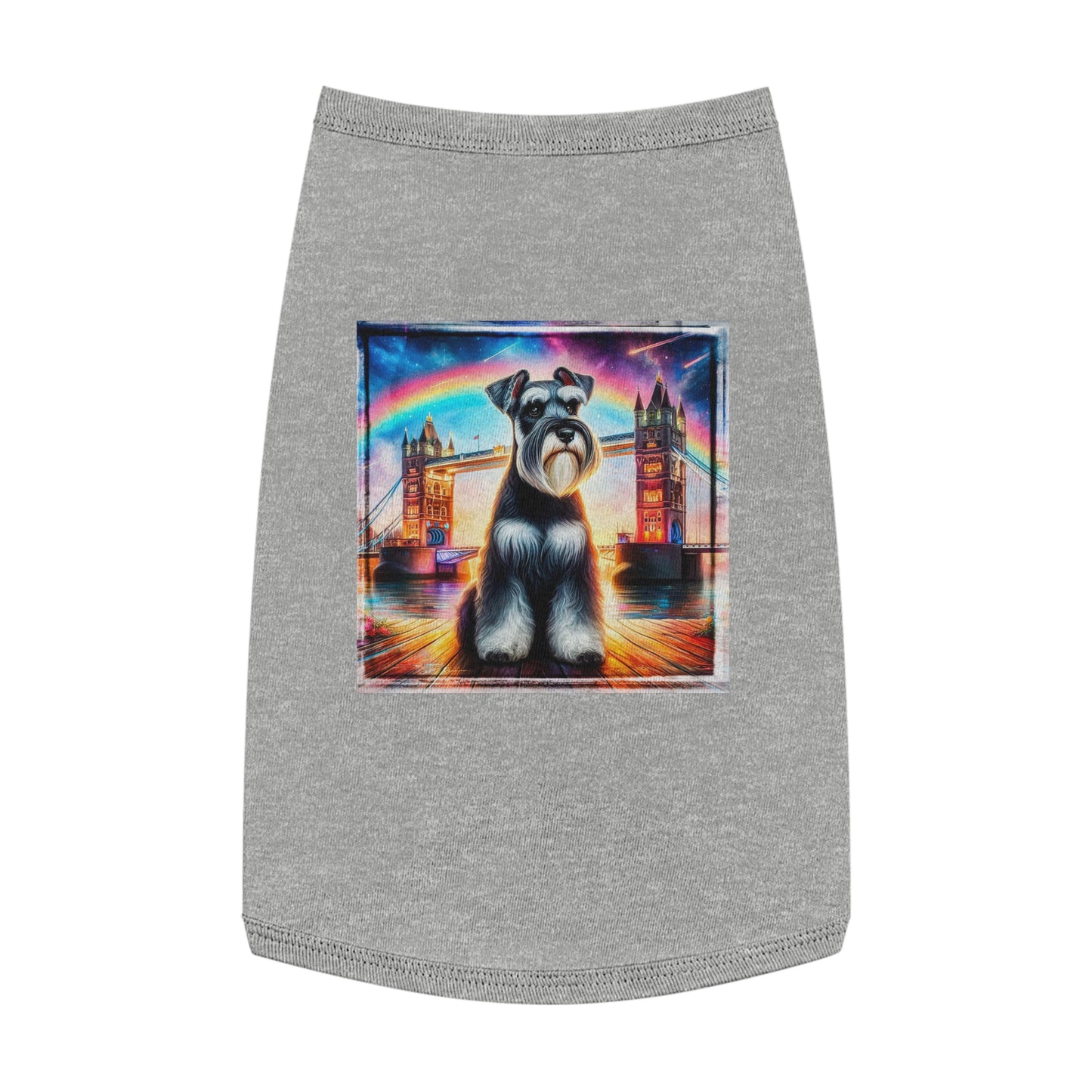 Pet Tank Top Miniature Schnauzer Pets Printify   