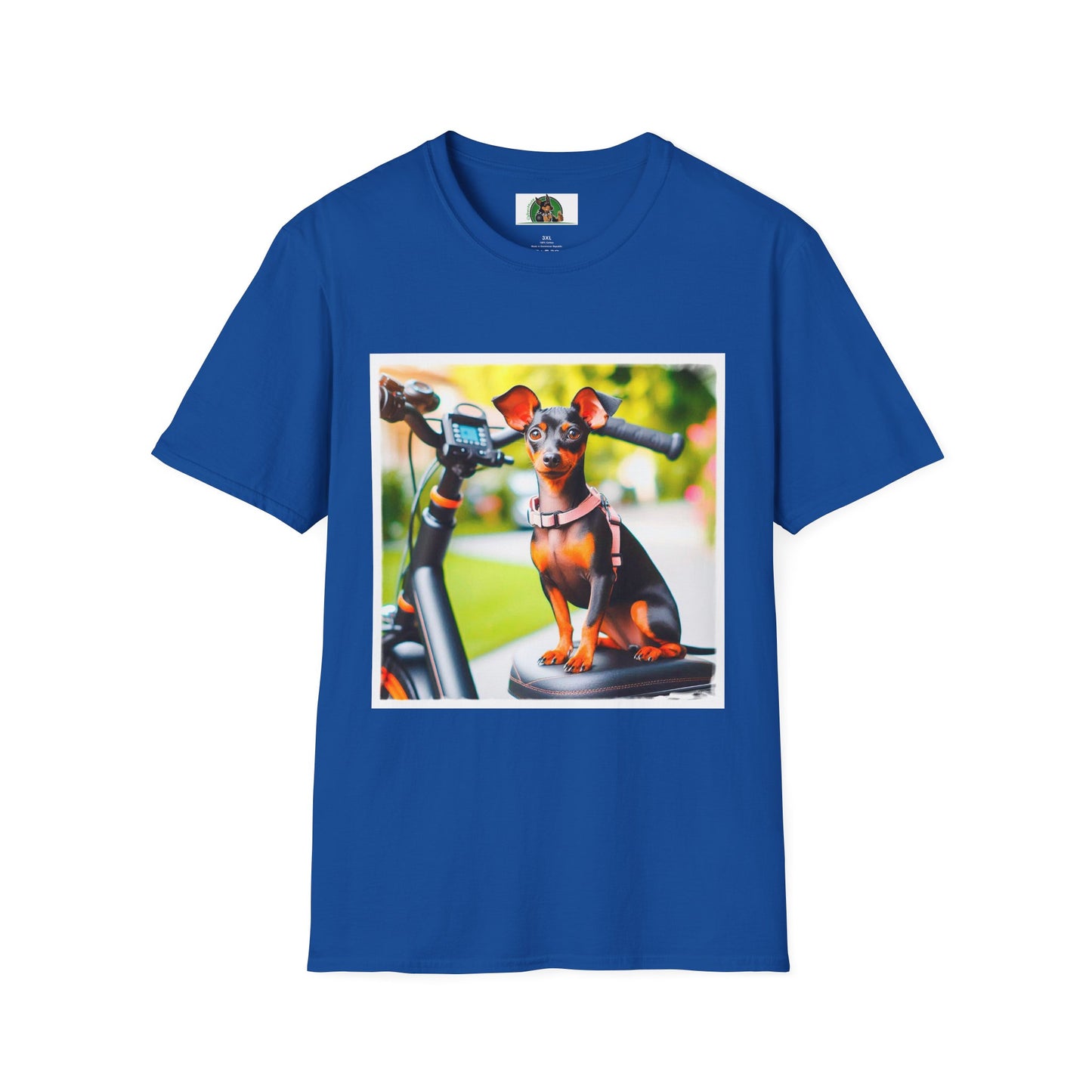 Min Pin T-Shirt T-Shirt Printify XS Royal 