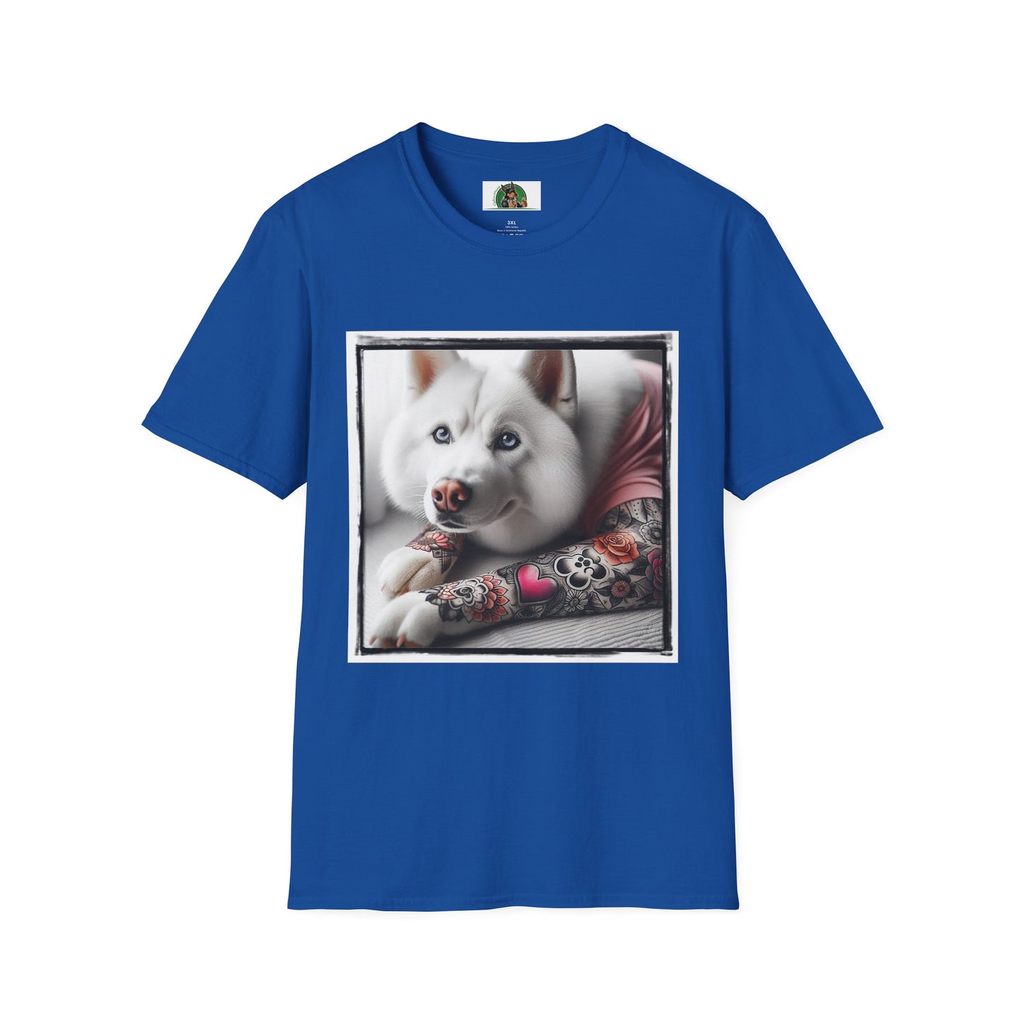 Husky T-Shirt Printify XS Royal