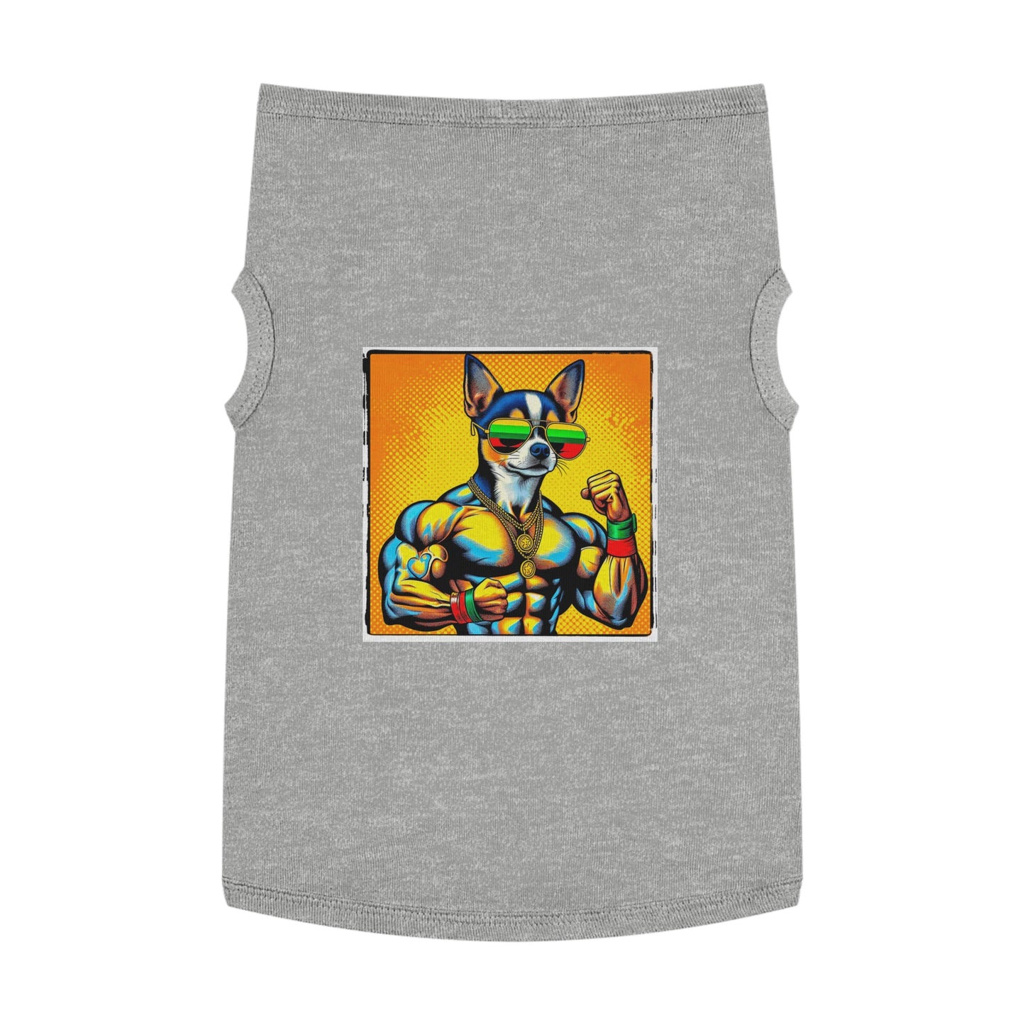 Pet Tank Top Chihuahua Pets Printify XL Heather