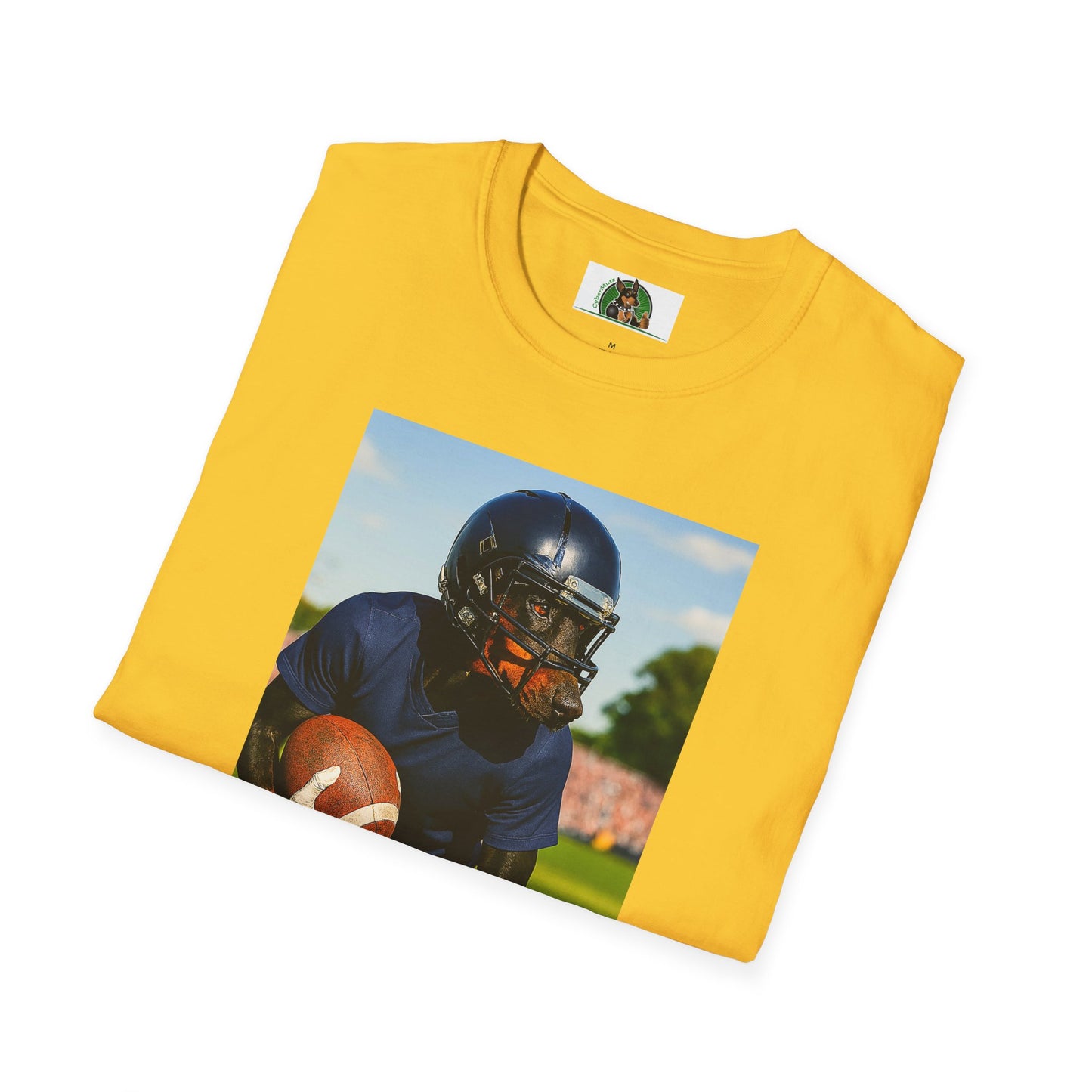 Football Doberman Sports T-Shirt