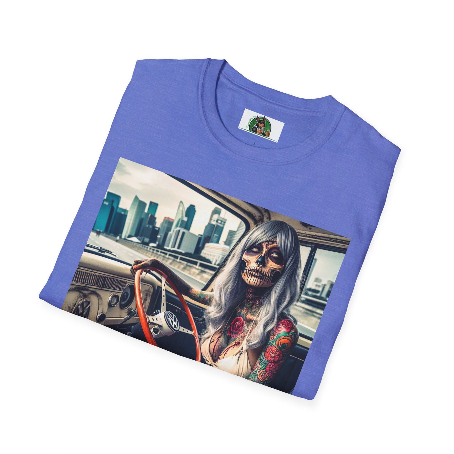 Zombie Girl T-Shirt Printify   