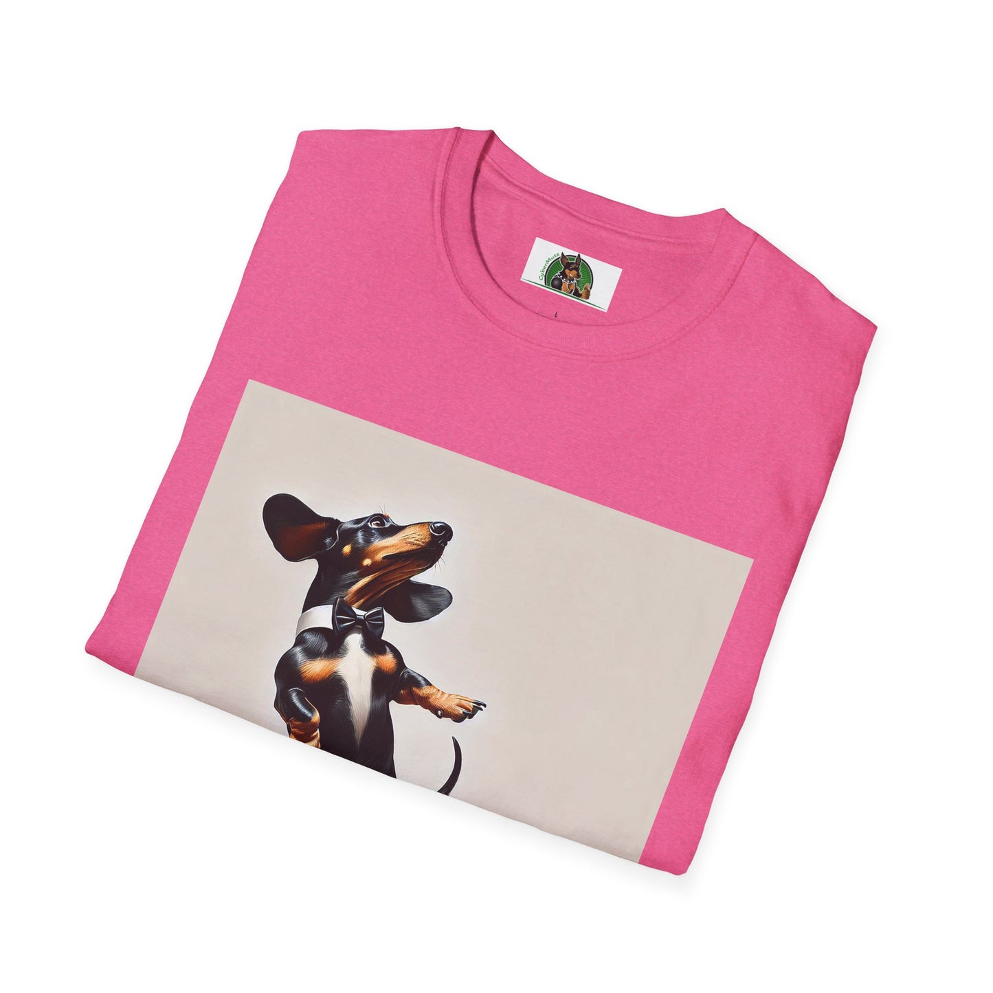 Dachshund Dancing Dog T-Shirt - Fun and Playful Unisex Tee