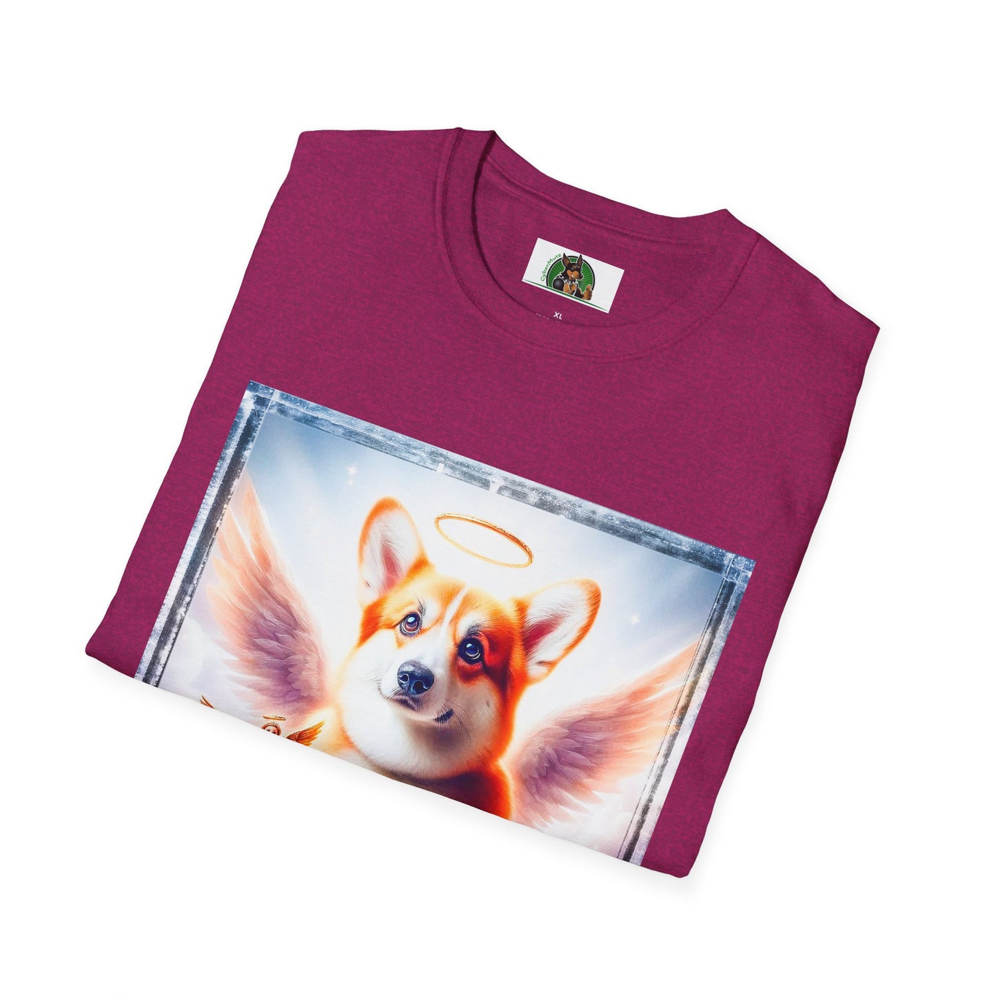 Pembroke Welsh Corgi heaven and clouds