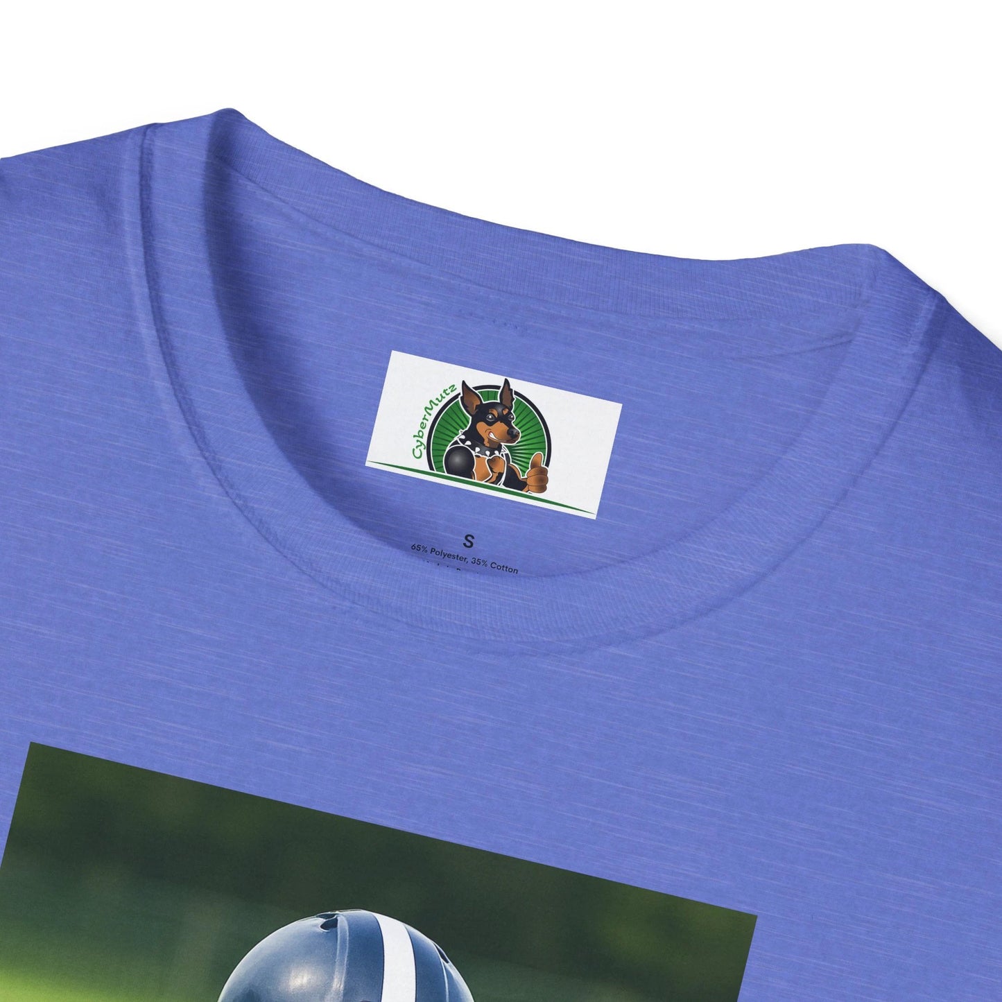 Jack Russell Football T-Shirt — Sports Dog Tee by Printify