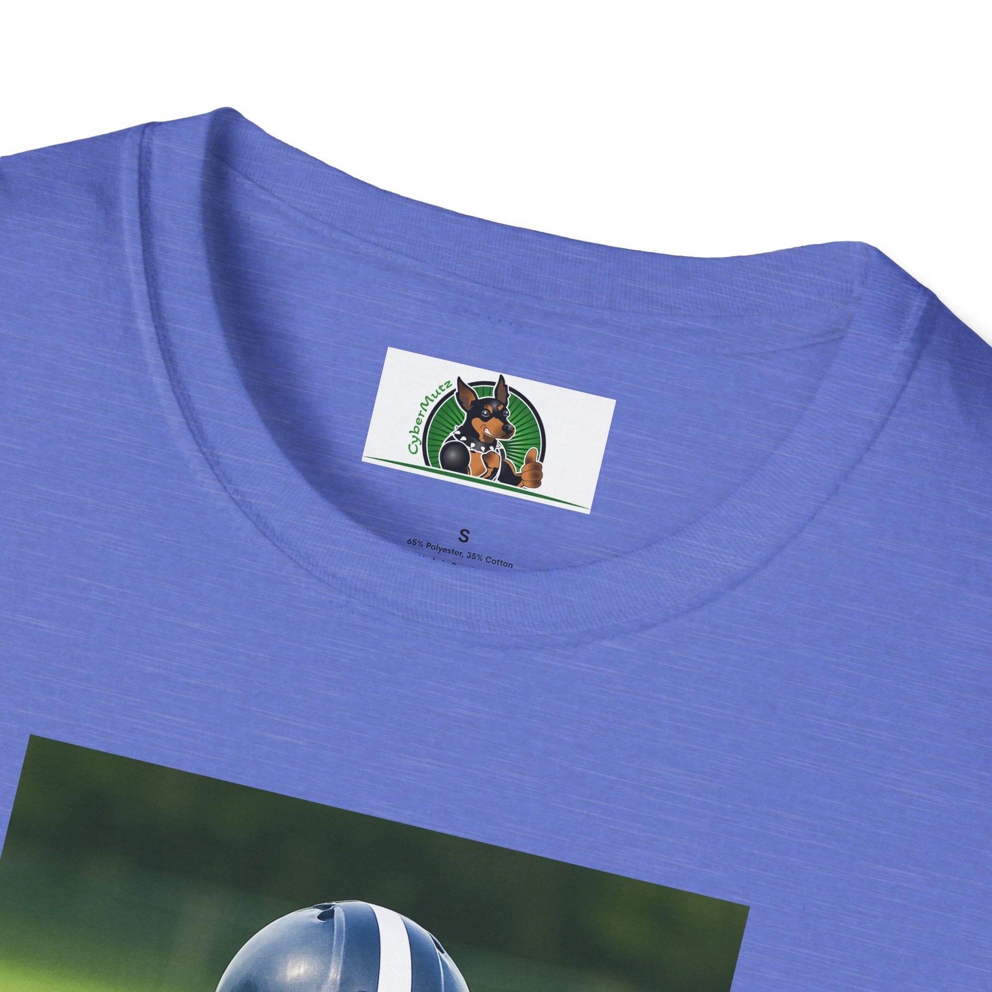 Jack Russell Football T-Shirt — Sports Dog Tee by Printify