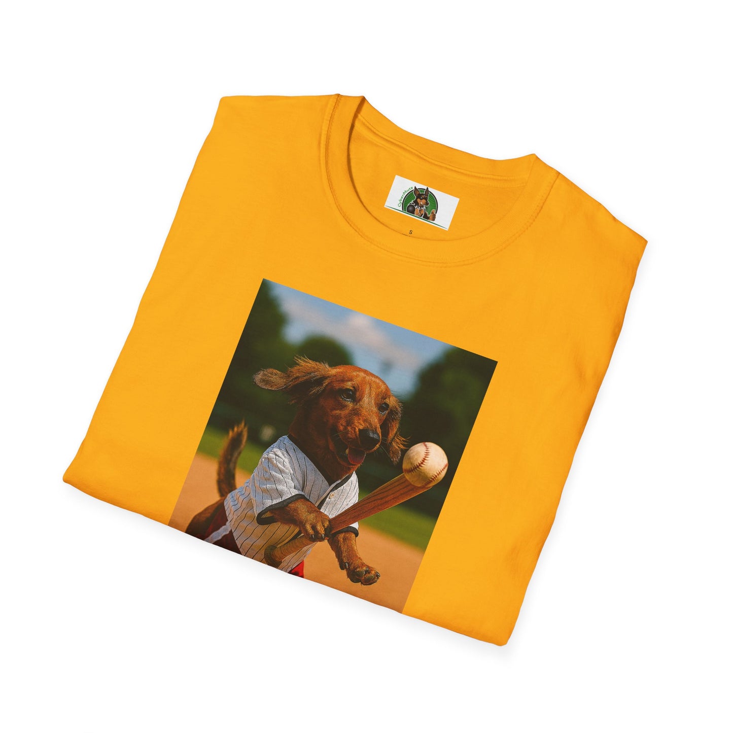 Sports Dachshund Baseball T-Shirt