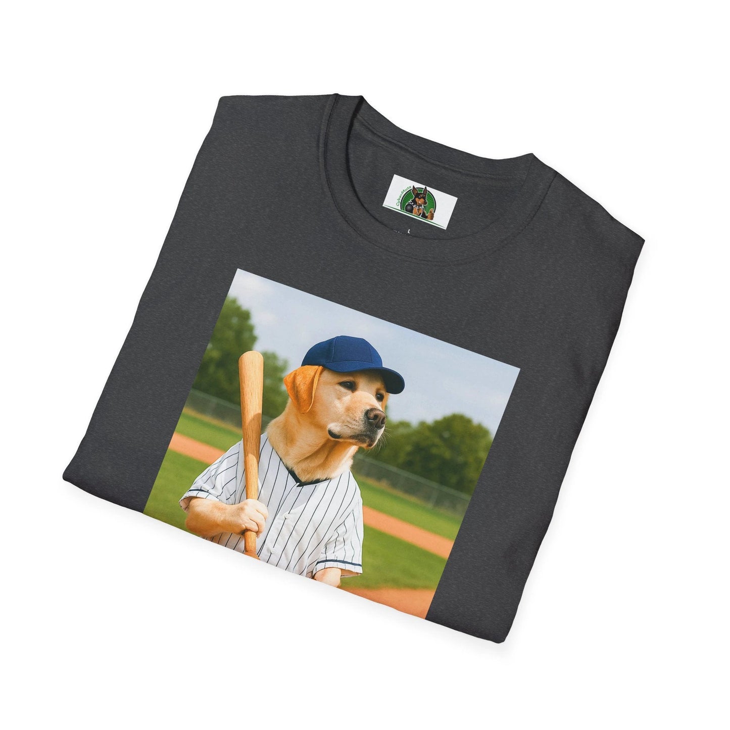 Labrador Retriever Basketball T-Shirt — Sports Dog Tee for Dog Lovers T-Shirt Printify