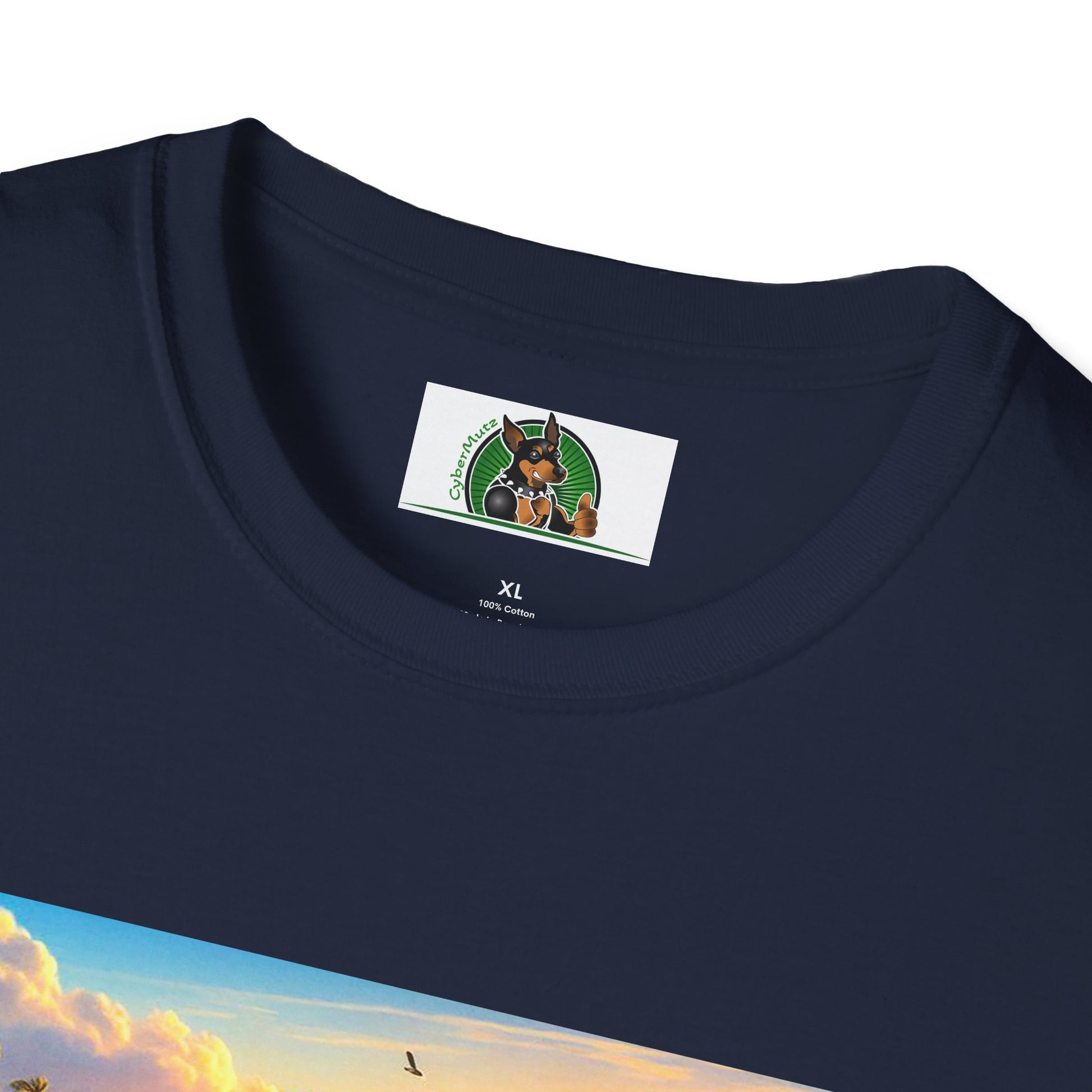 Jack Russell Boogie Boarding T-Shirt Printify