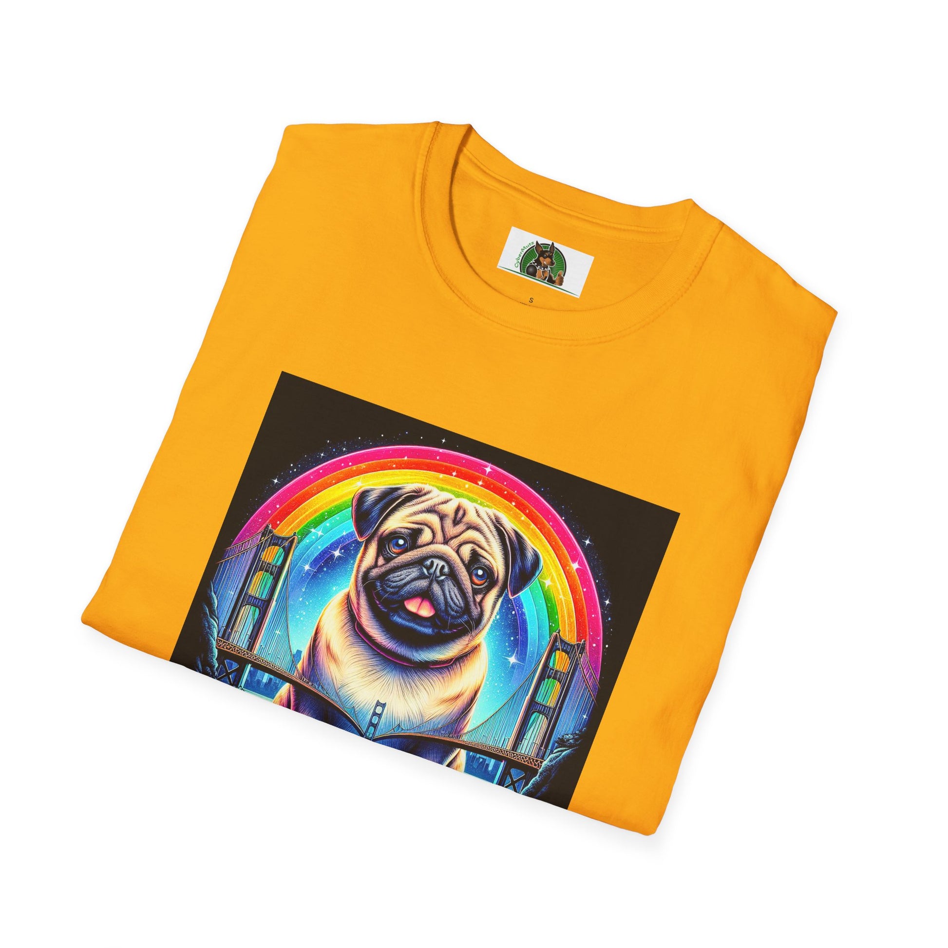 Pugs T-Shirt Printify   