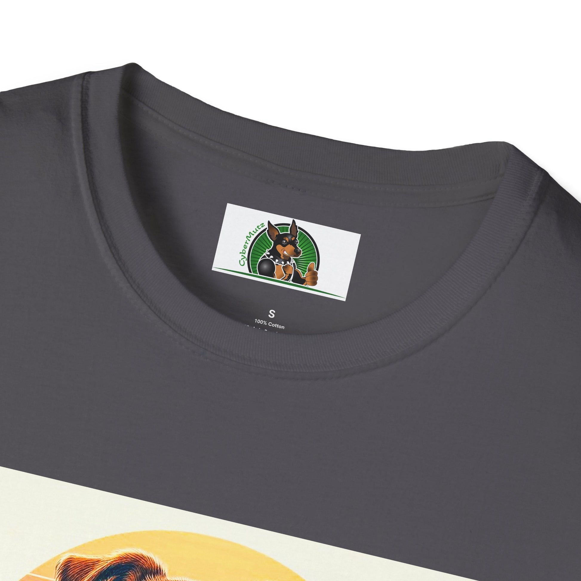 Jack Russell Wet Suit Surfer T-Shirt Printify