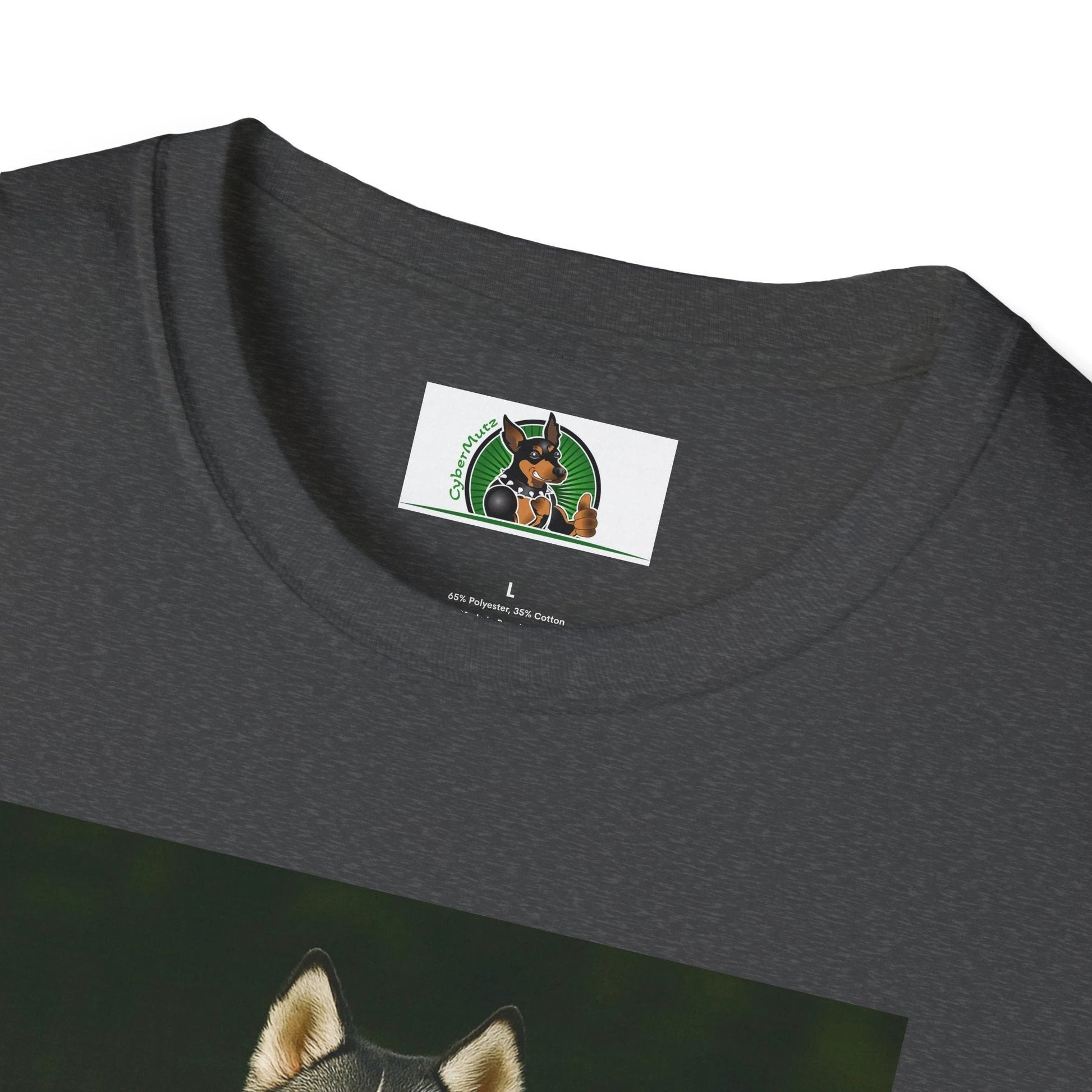 Husky Soccer T-Shirt — Sports Dog Playing Soccer Tee T-Shirt Printify