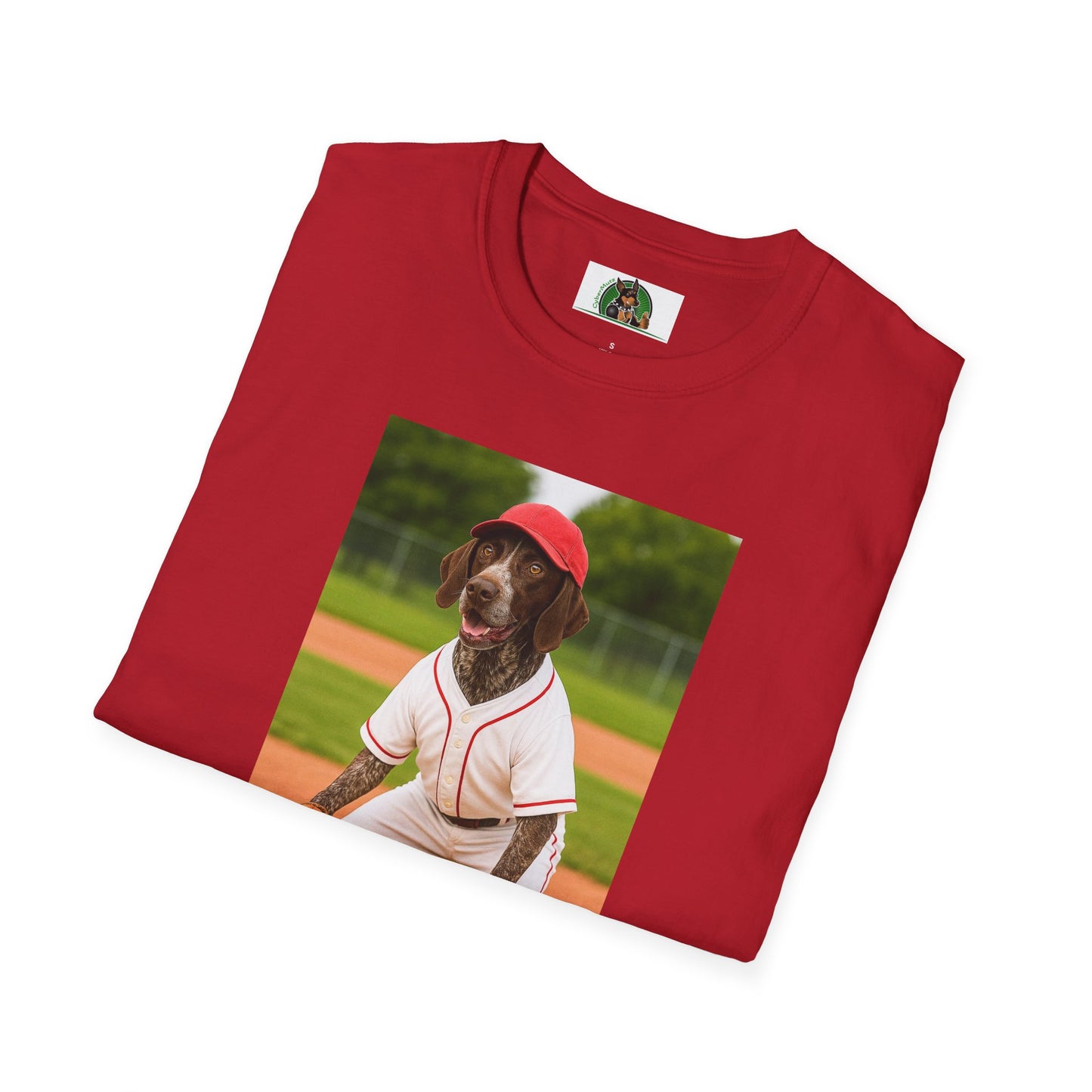 Baseball Sports German Shorthair T-Shirt