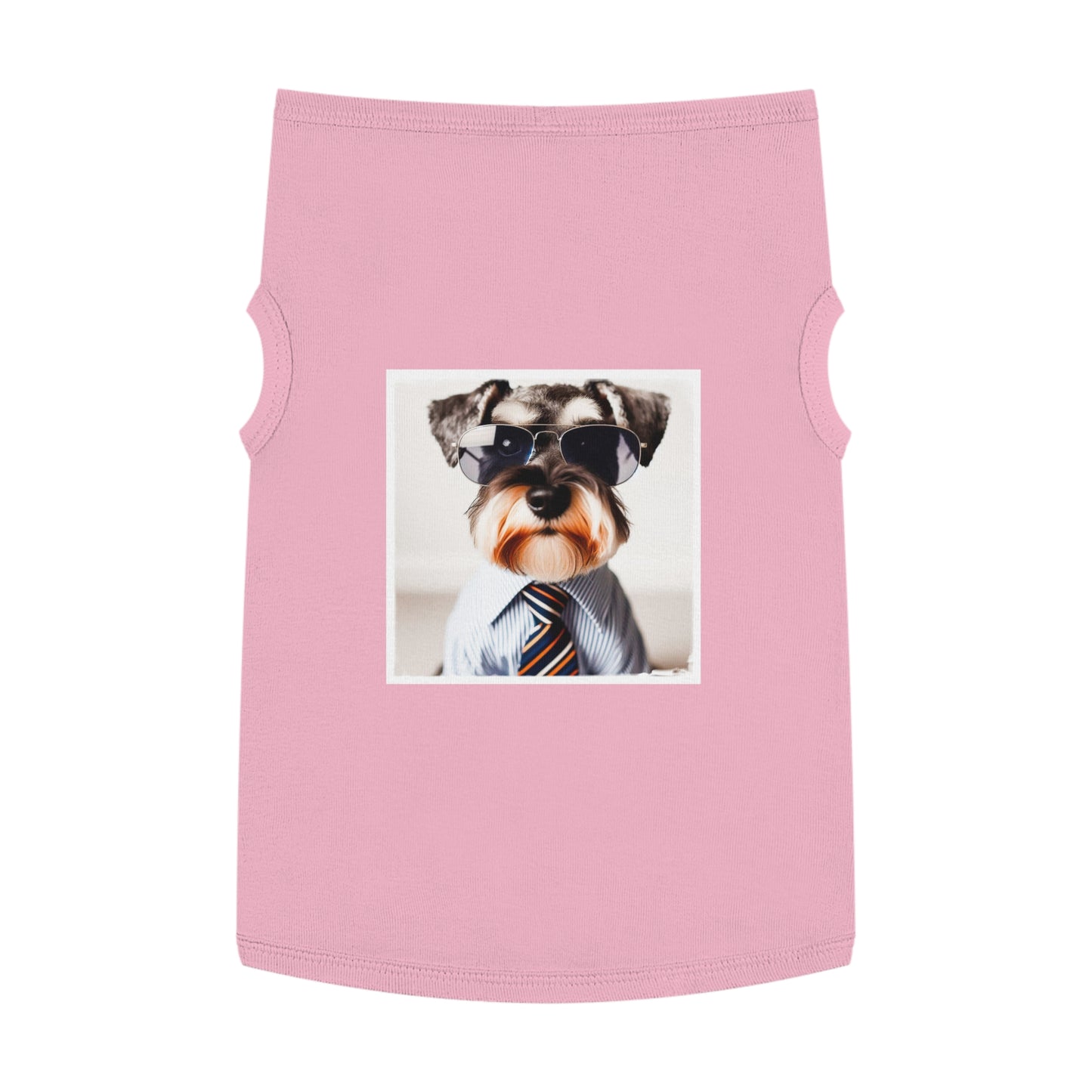 Pet Tank Top Miniature Schnauzer Pets Printify XL Pink 