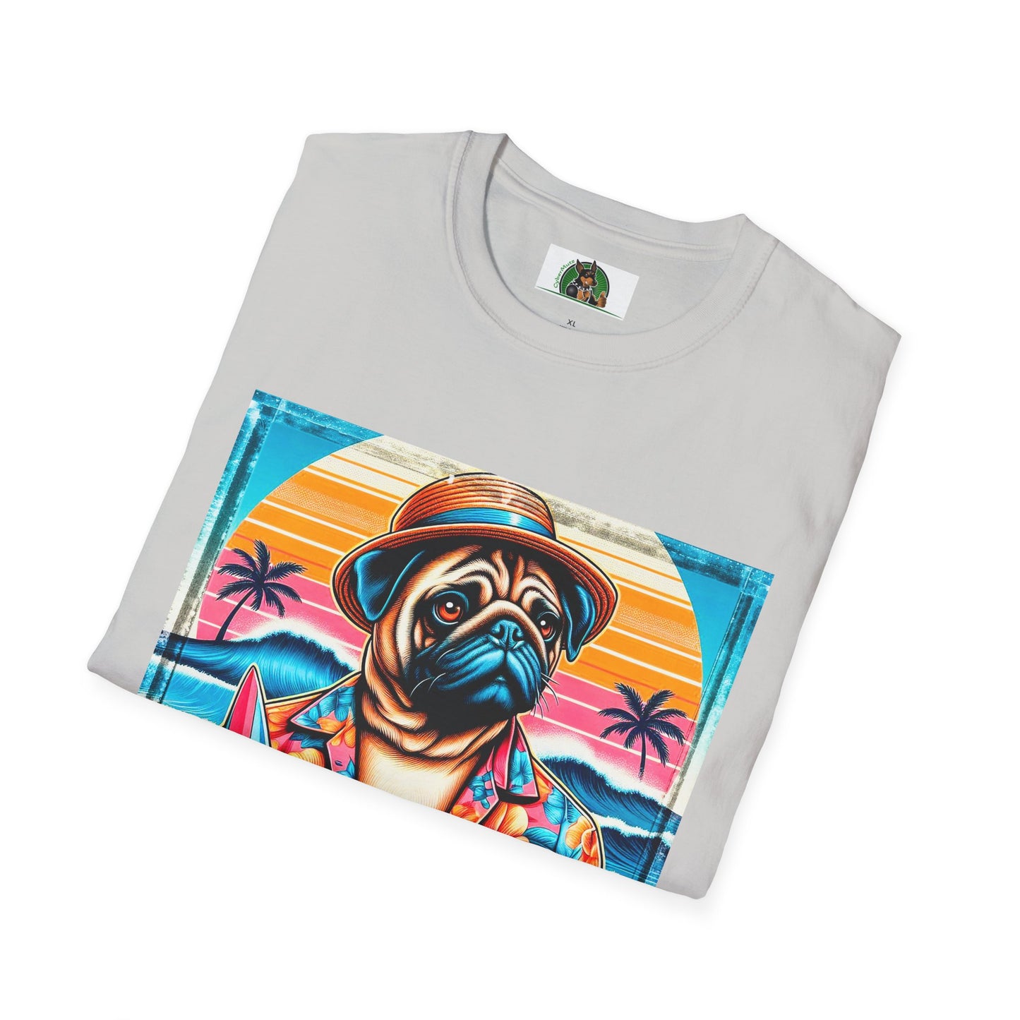 Pugs T-Shirt Printify   