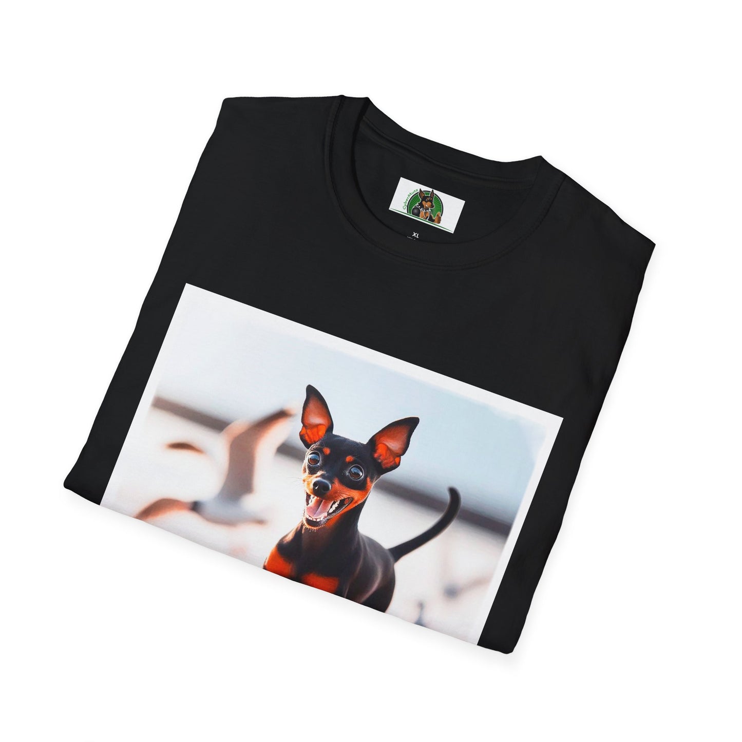 Min Pin T-Shirt T-Shirt Printify