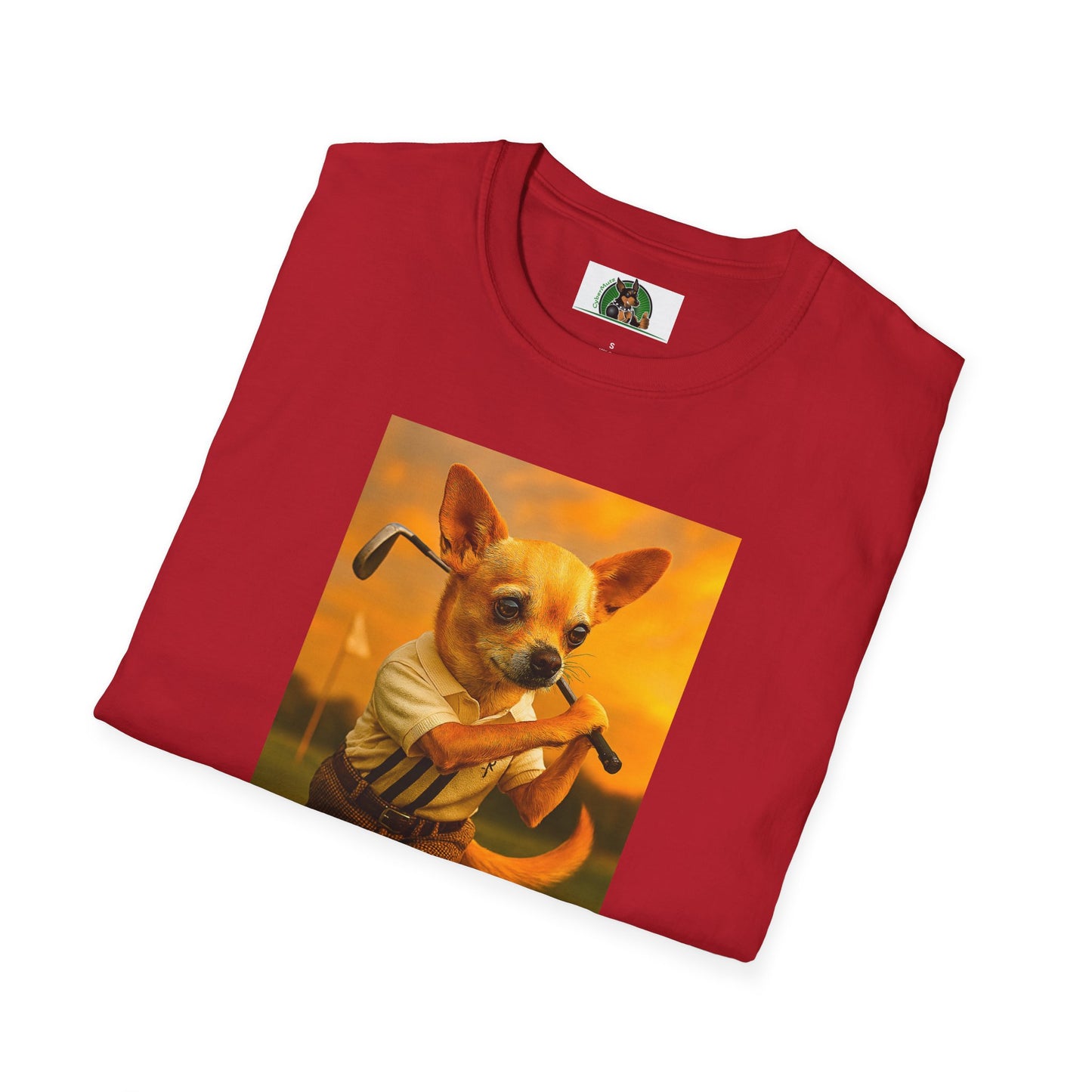 Chihuahua Golf T-Shirt Sports