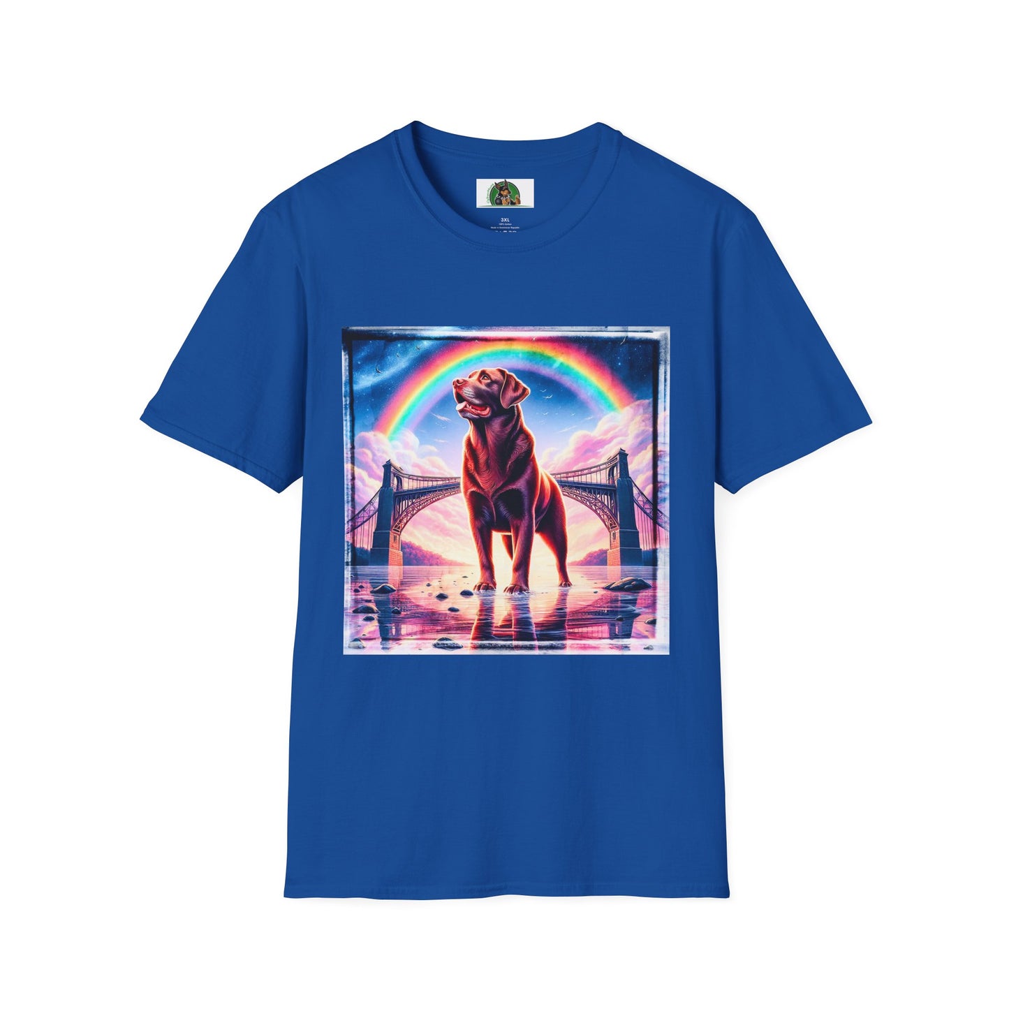 Labrador Retriever T-Shirt Printify XS Royal 