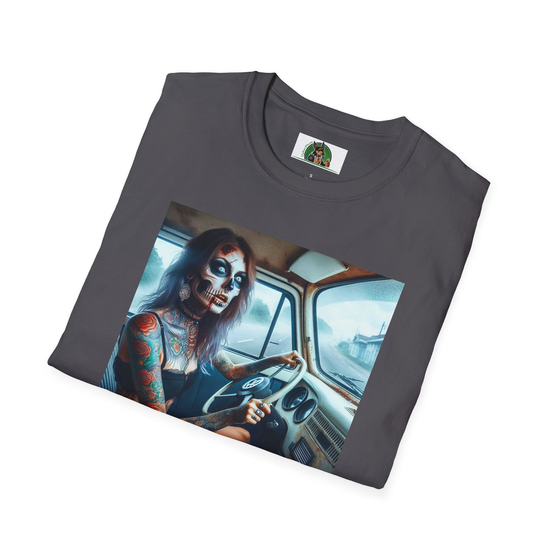 Zombie Girl T-Shirt Printify