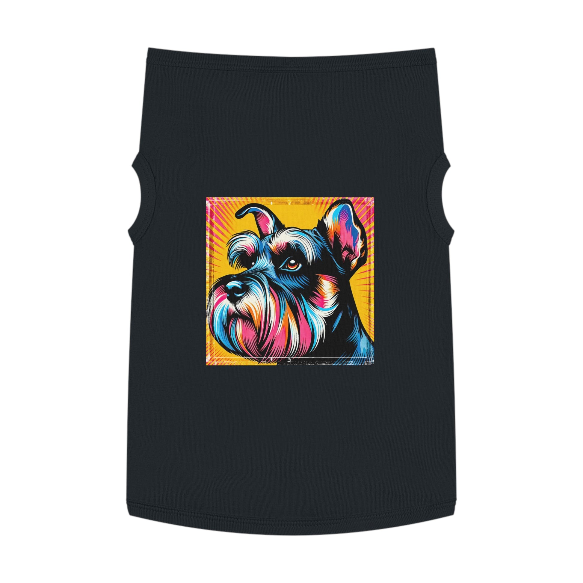 Pet Tank Top Miniature Schnauzer Pets Printify   