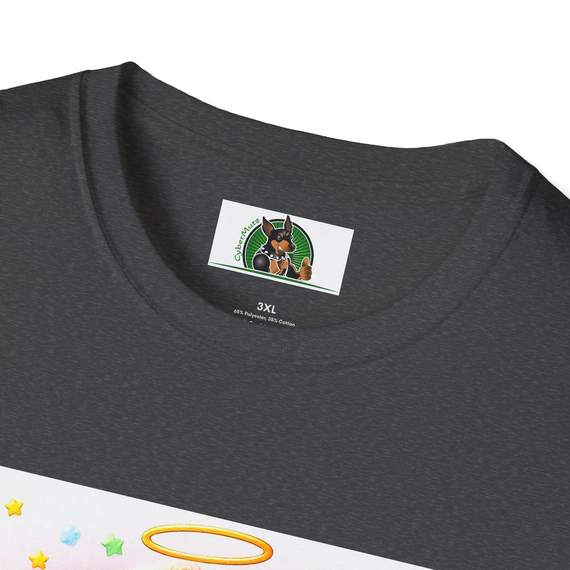Golden Doodle colorful Angel shirt T-Shirt Printify