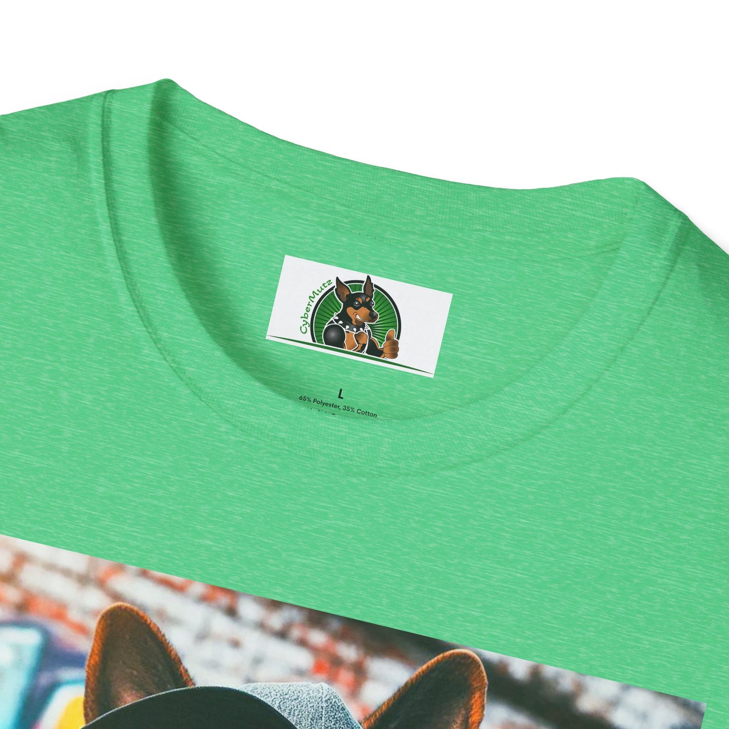 German Shepherd gangster shirt