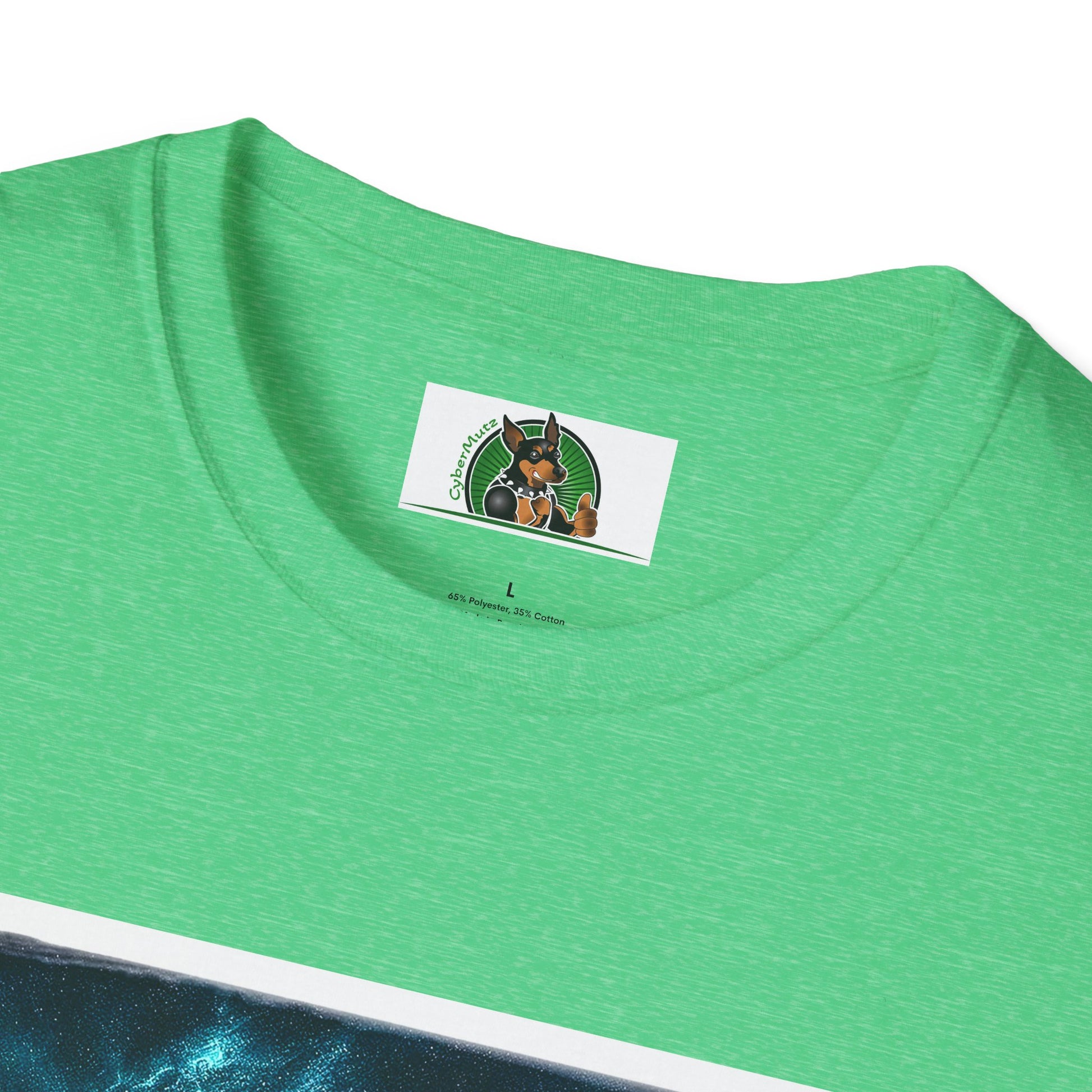 Australian Shepherd Rainbow Bridge At Night T-Shirt Printify