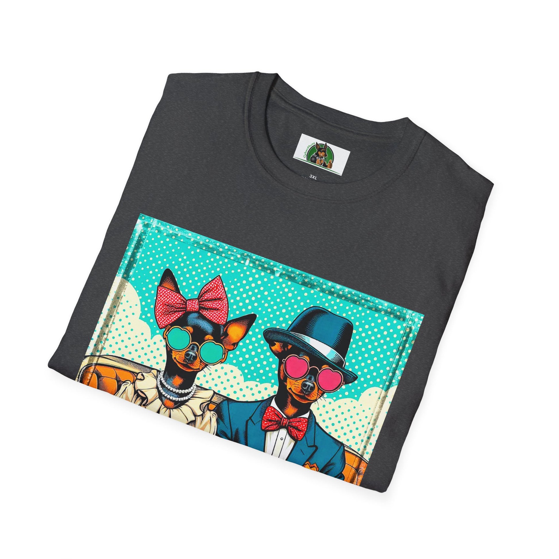 Wacky Min Pin T-Shirt tiny car T-Shirt Printify