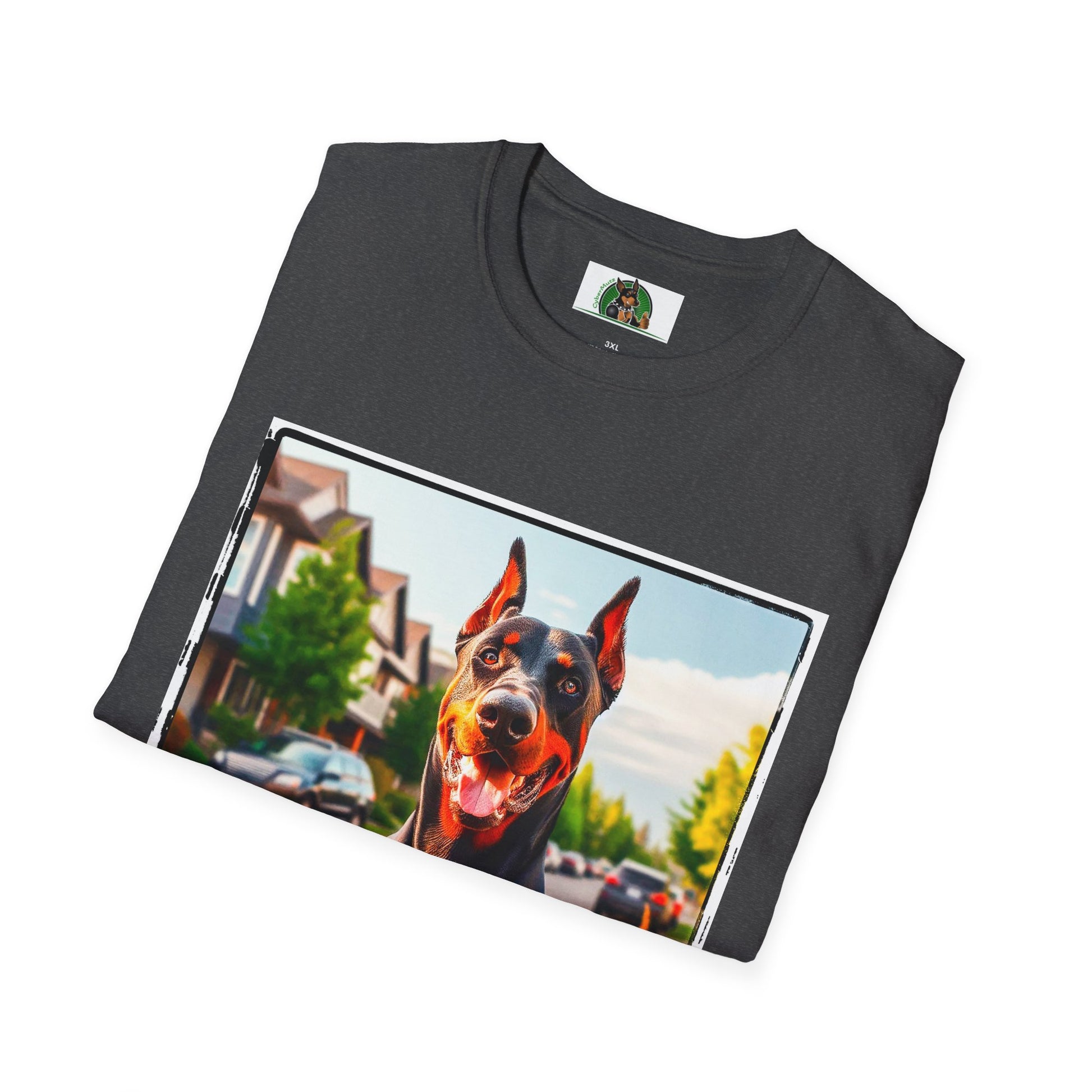 Doberman T-Shirt Printify   