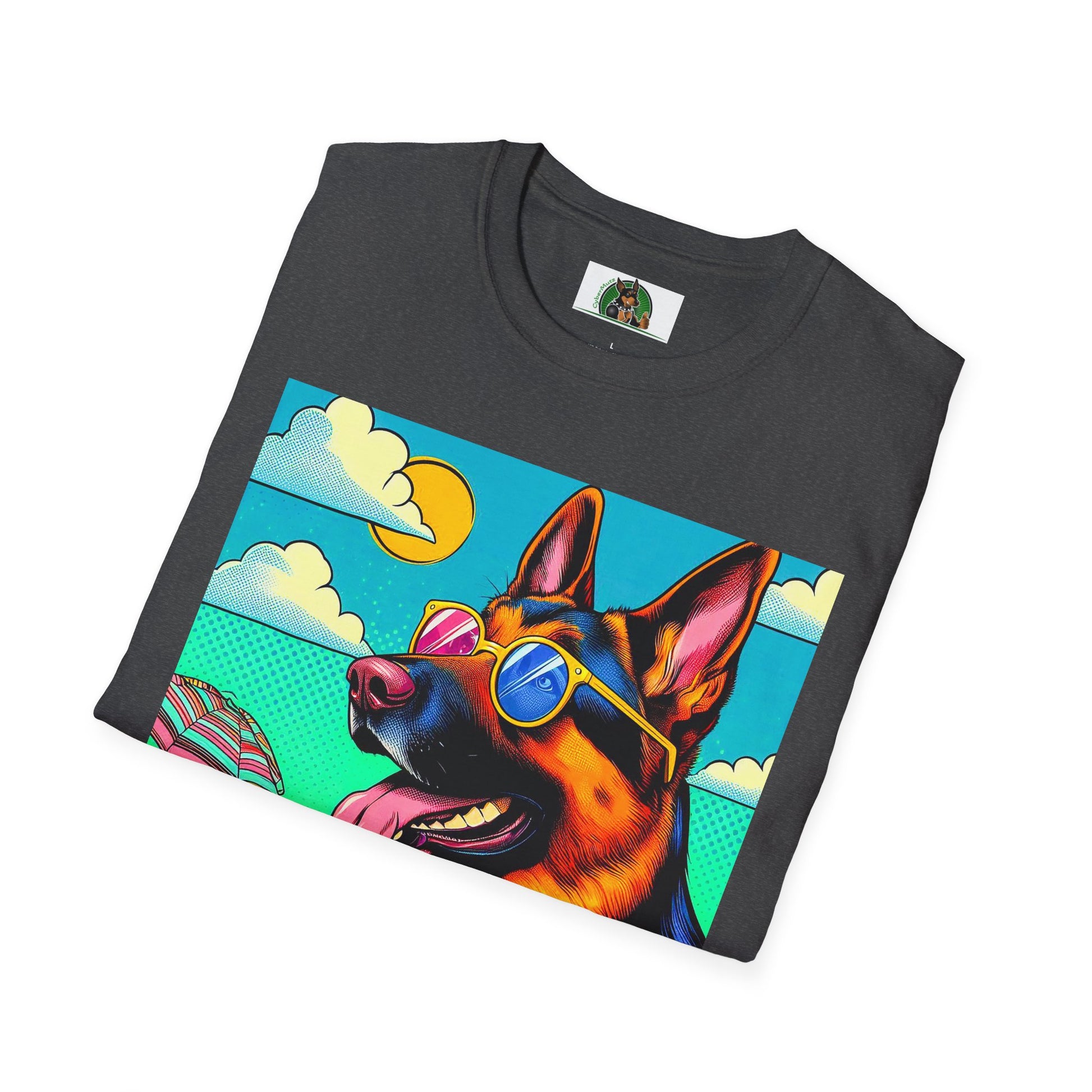 German Shepherd vacation shirt 👔 T-Shirt Printify