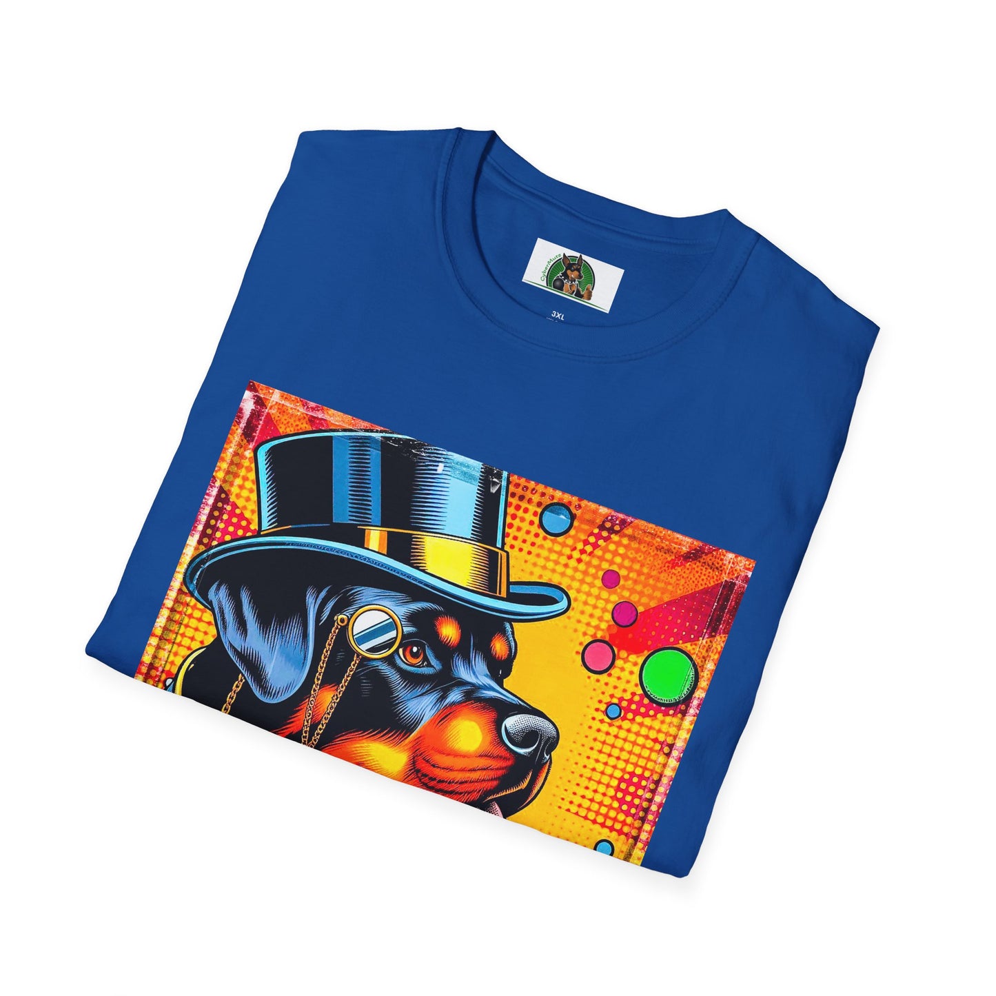 Rottweiler colorful steam punk T-Shirt Printify