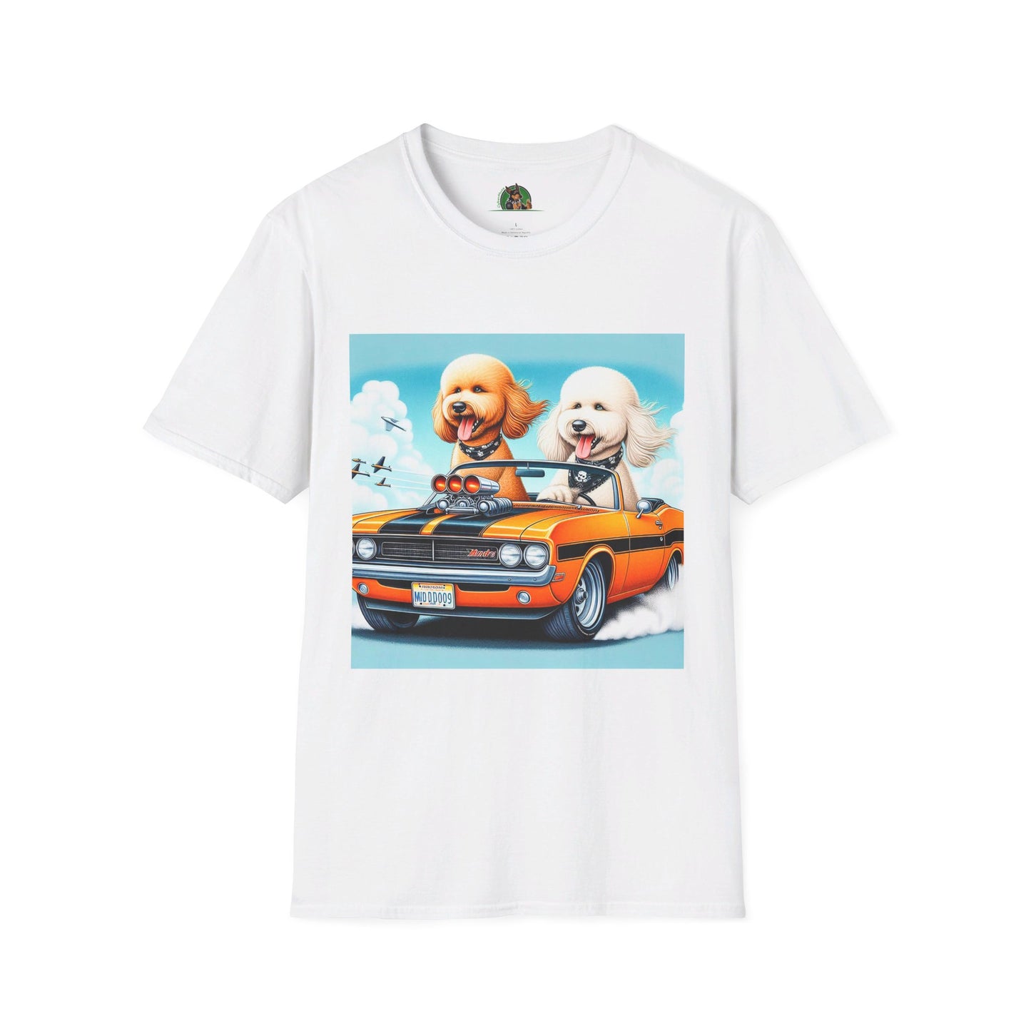 Wacky Shepadoodle T-Shirt Printify S White 