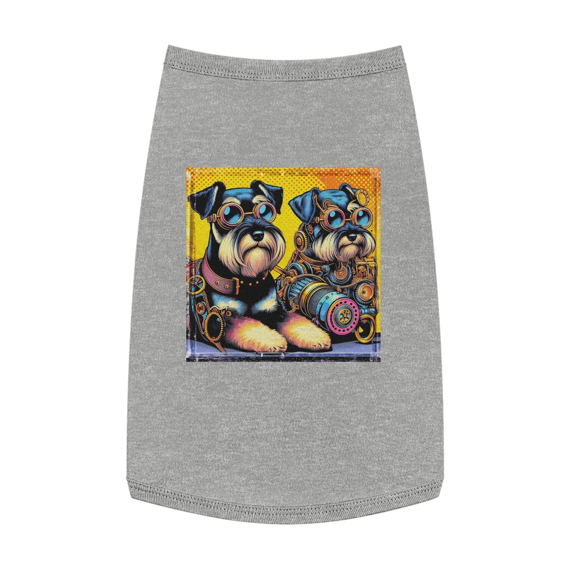 Pet Tank Top Miniature Schnauzer Pets Printify   