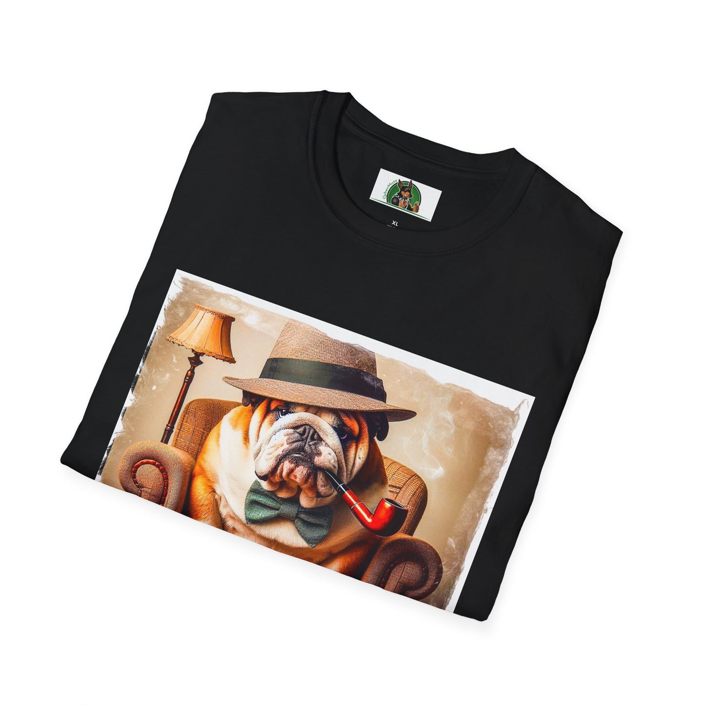 Bulldog T-Shirt Printify