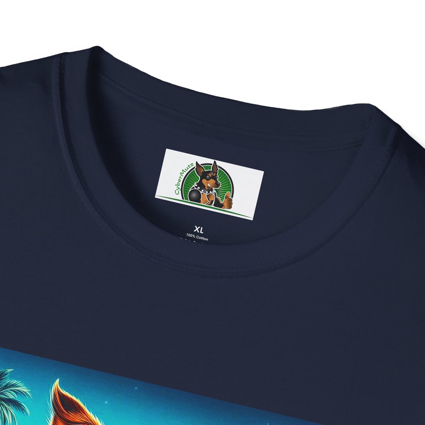 Jack Russell Surfer W/Shades T-Shirt Printify