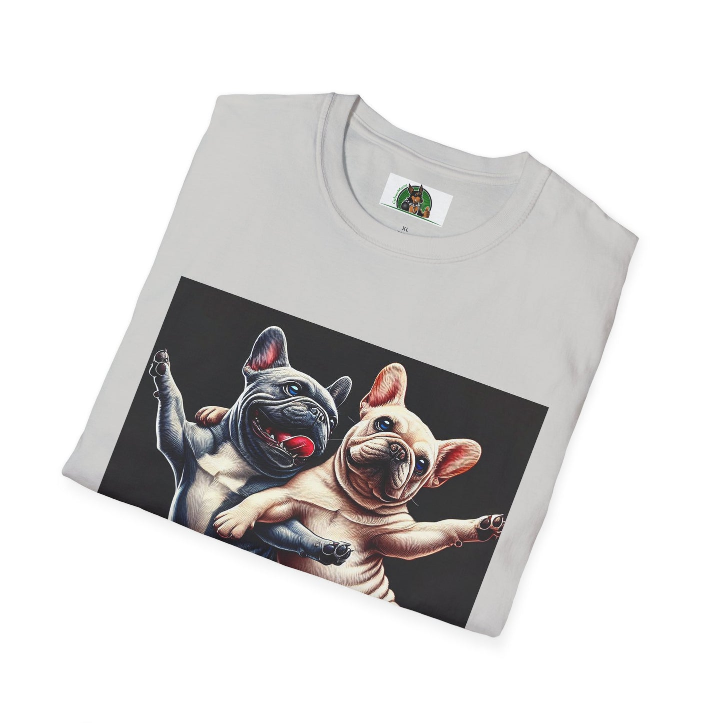 French Bulldogs Dancing Unisex T-Shirt