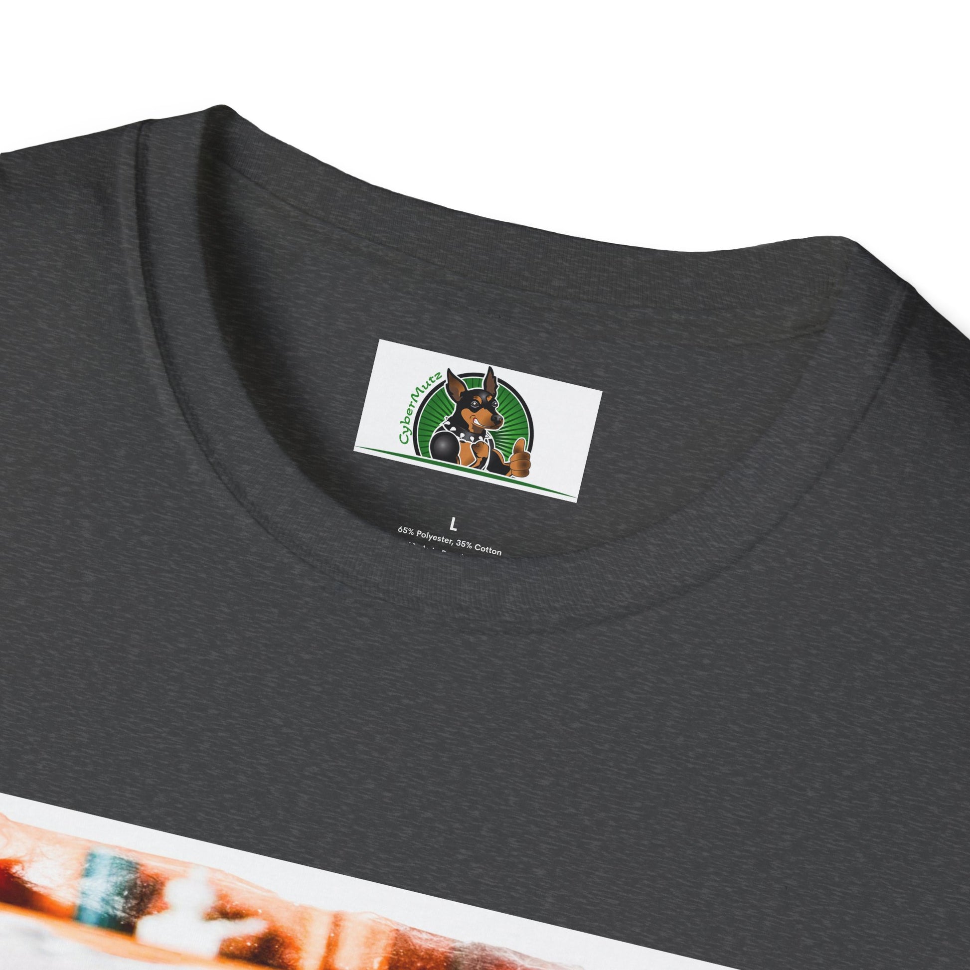 Basset Hound In Bath Robe Pic T-Shirt Printify