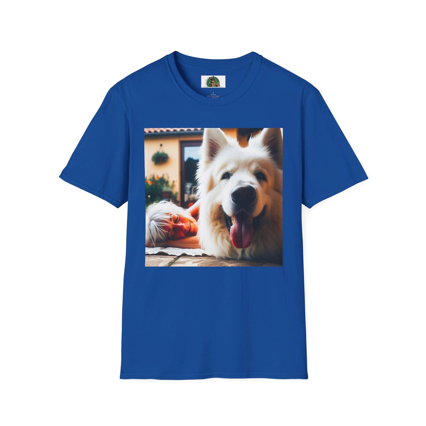 German Shepherd T-Shirt Printify Royal S 