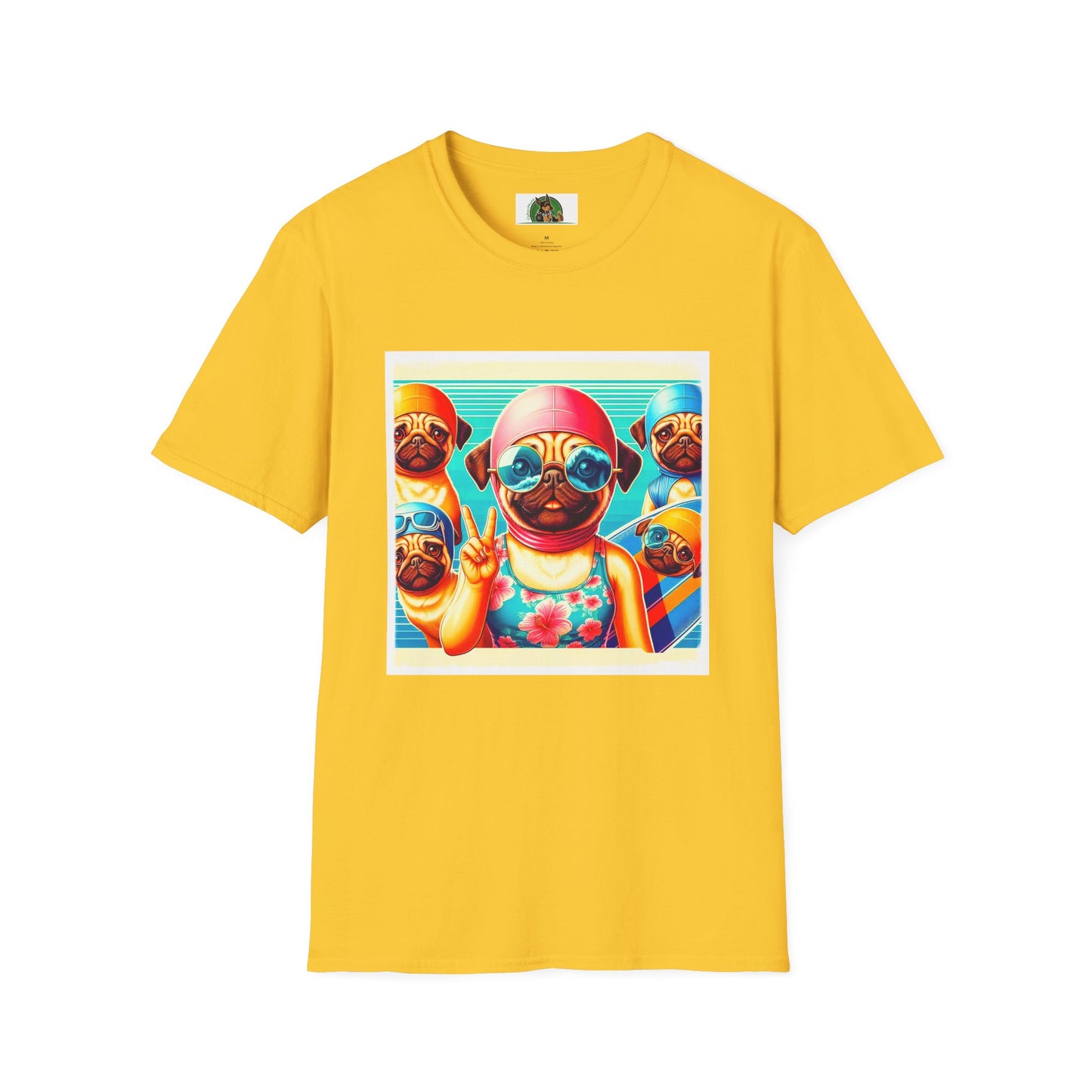 Pugs T-Shirt Printify S Daisy 