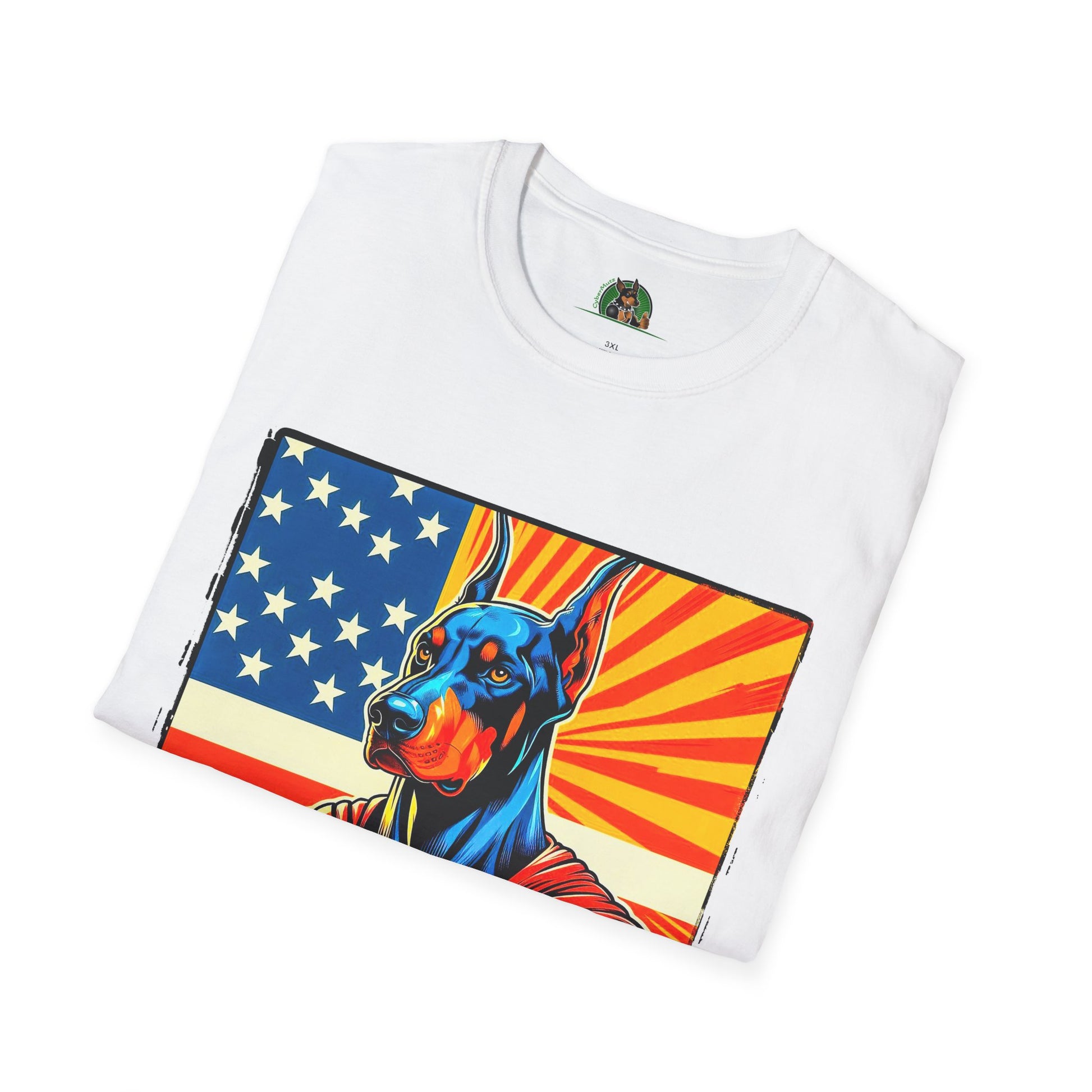 Doberman T-Shirt Printify