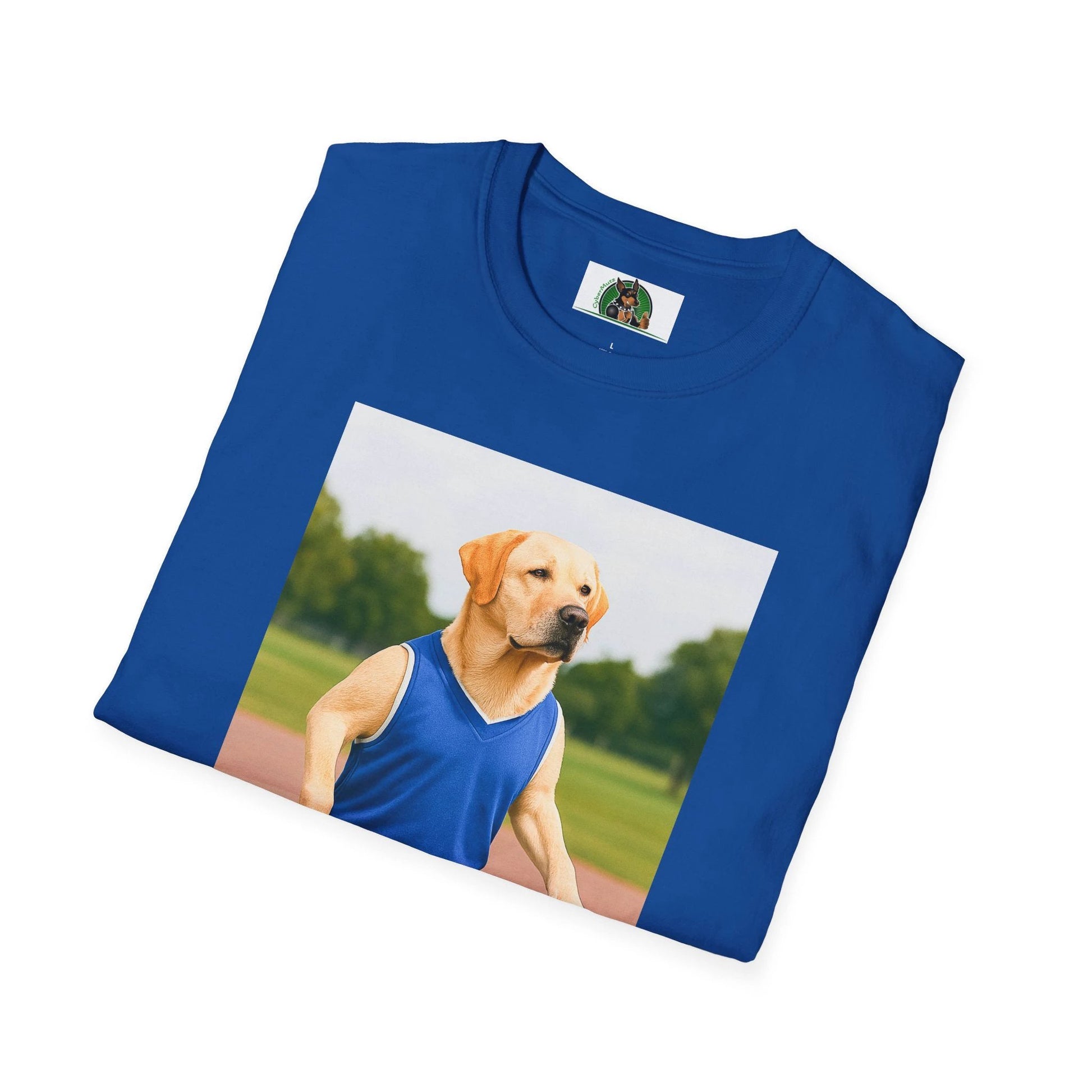 Labrador Retriever Basketball Tee — Dog Lover Sports T-Shirt T-Shirt Printify
