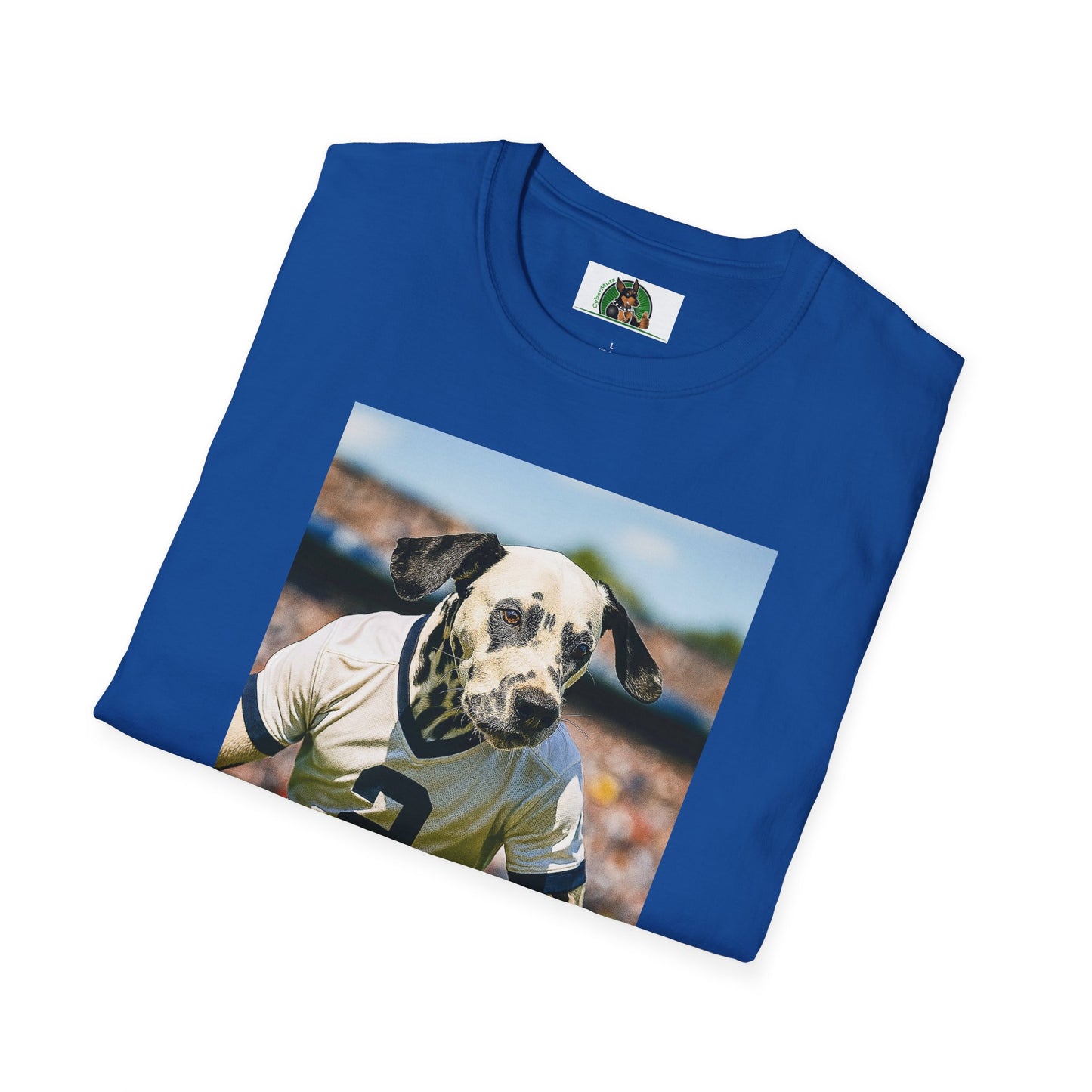Sports Soccer Dalmatian Unisex T-Shirt T-Shirt Printify