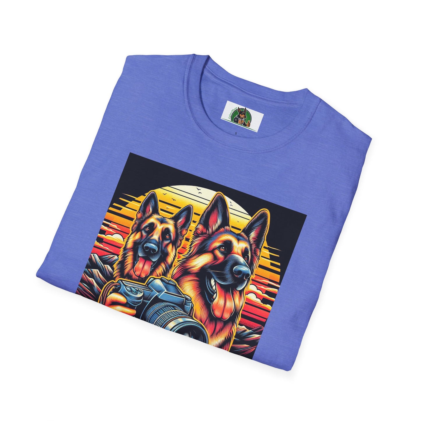 German Shepherd photographer Frirnds shirt