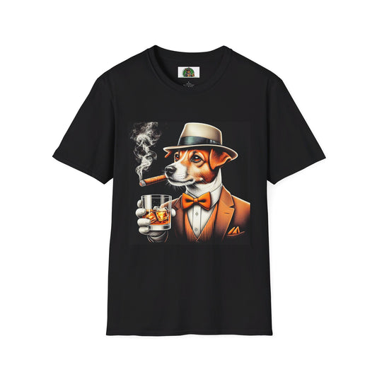 Jack Russell T-Shirt Printify S Black 