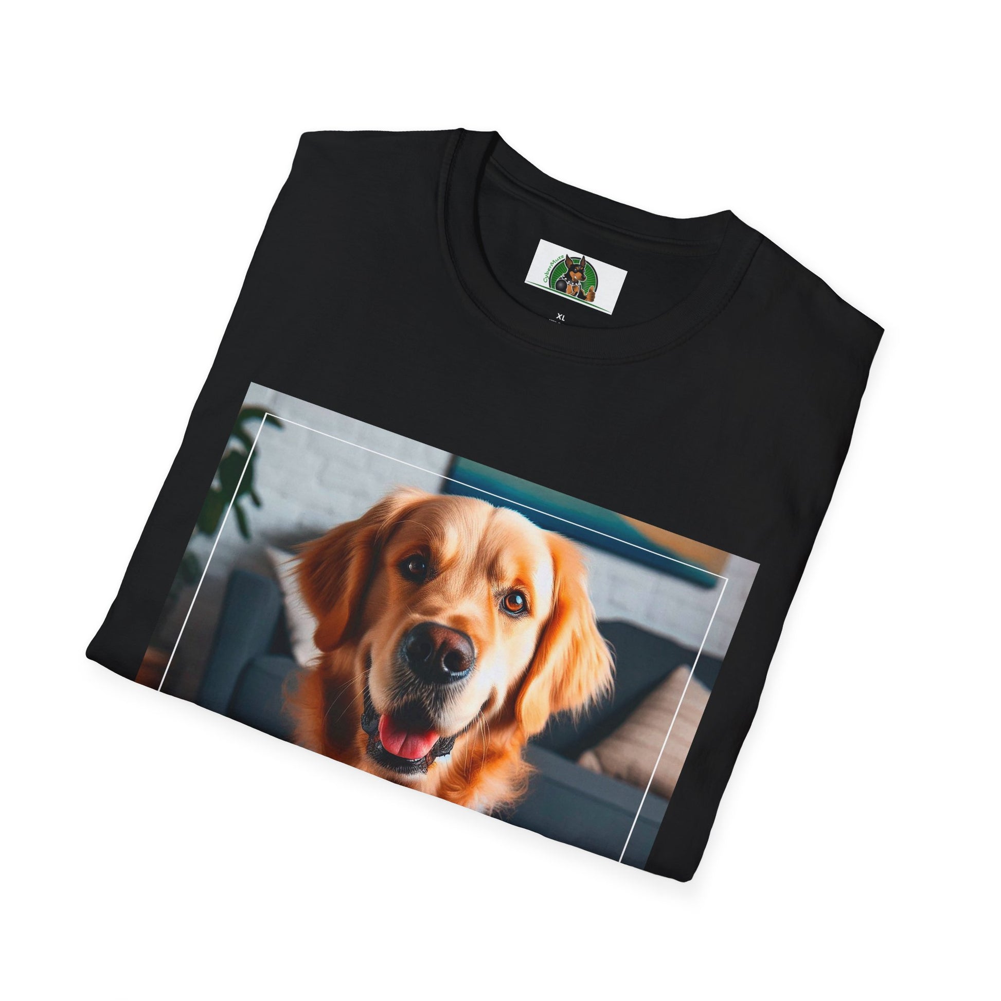 Golden Retriever working professional shirt T-Shirt Printify