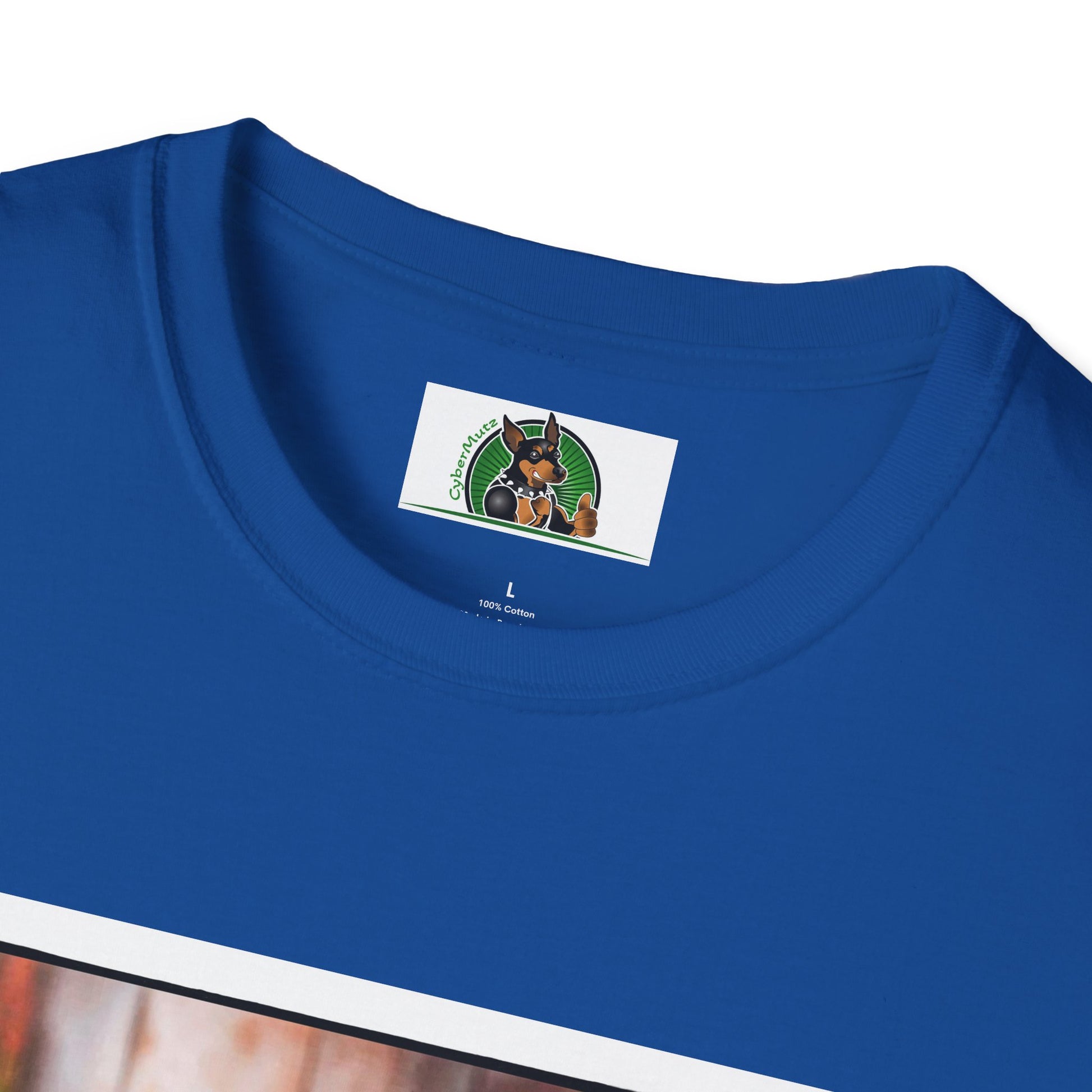 Australian Shepherd With Fedora Hat T-Shirt Printify