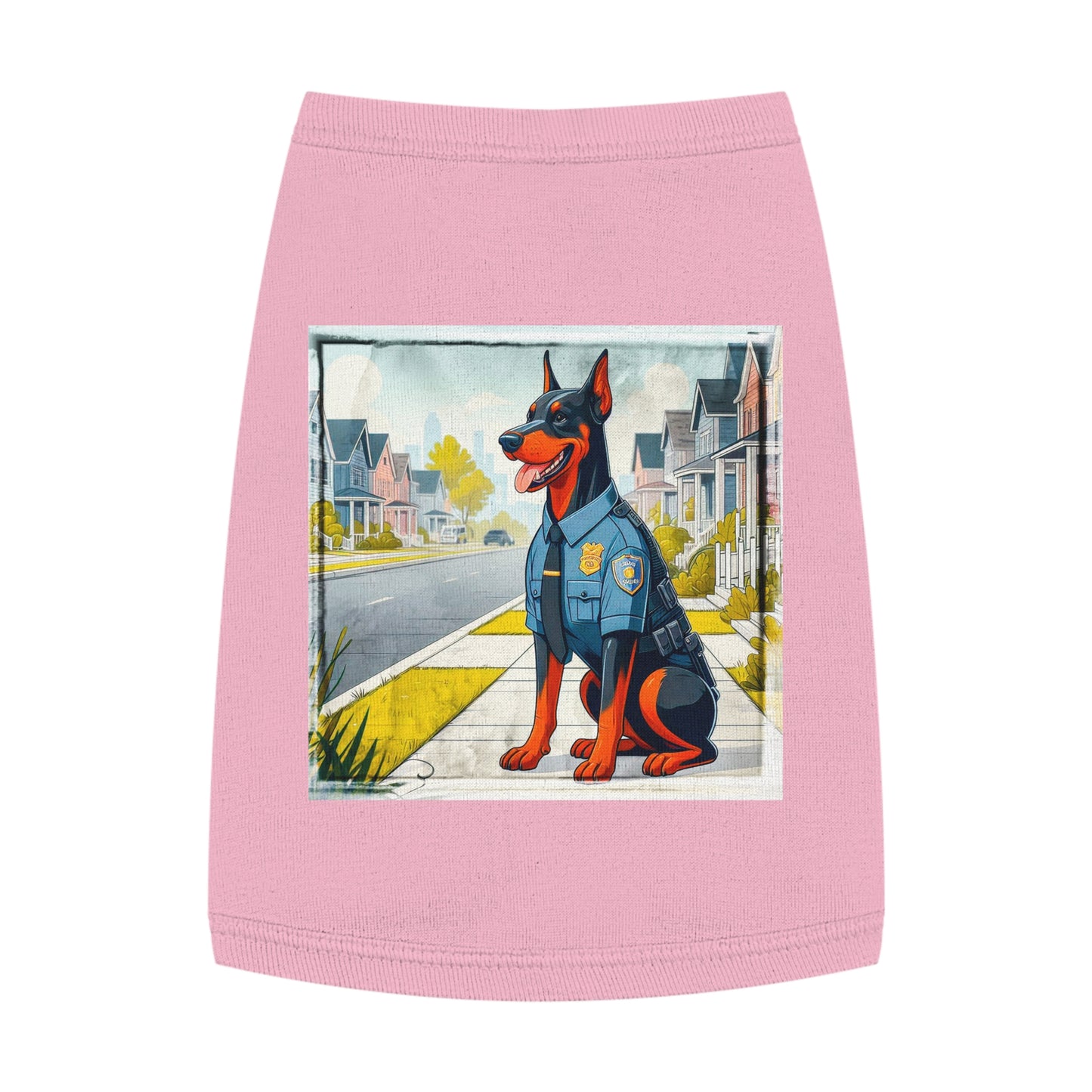 Pet Tank Top Doberman Pets Printify   